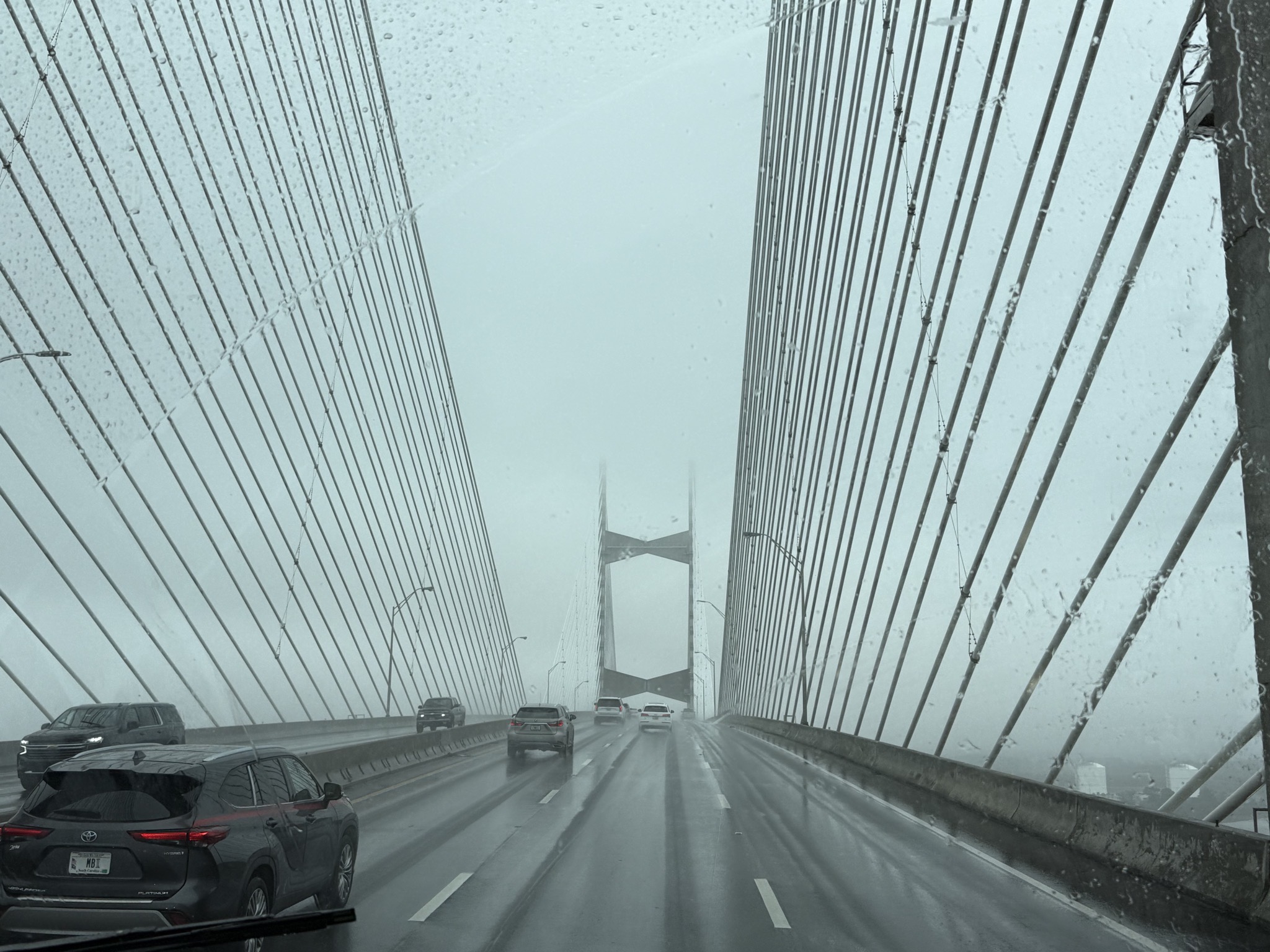 Bridge lost in the clouds