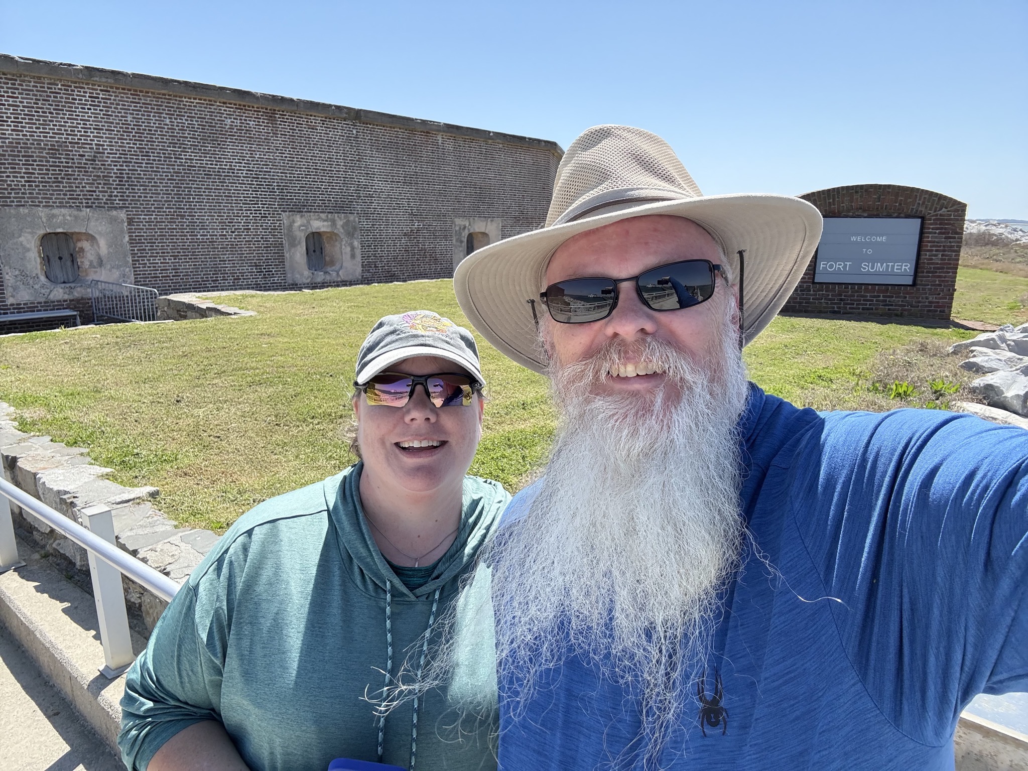 Fort Sumter selfie