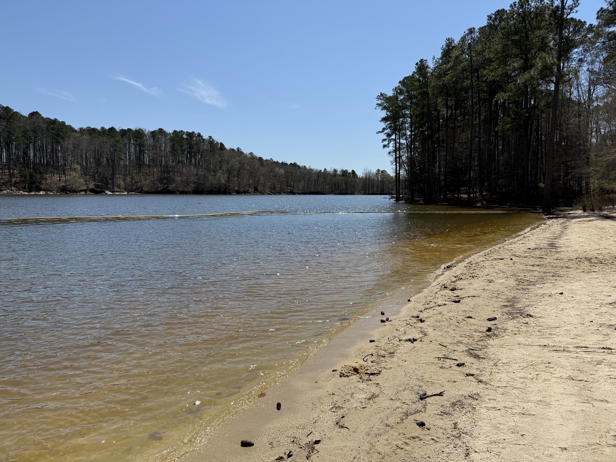 Swimming beach