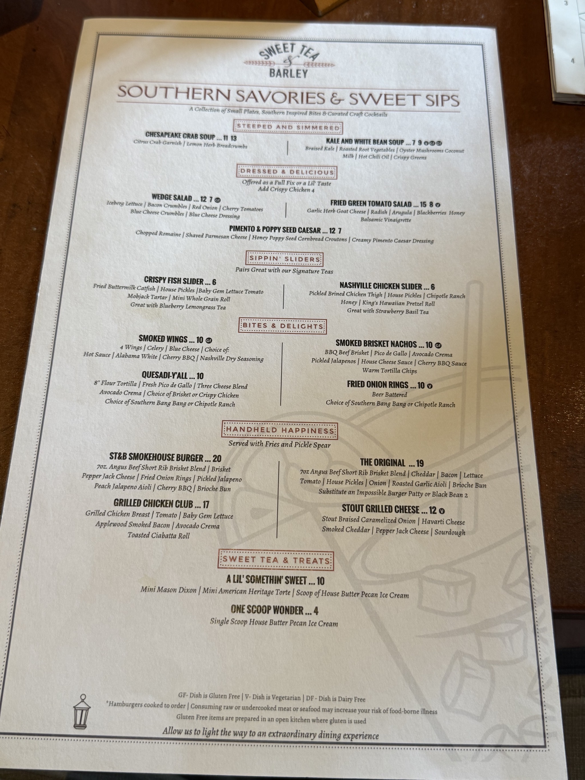 Sweet Tea & Barley restaurant