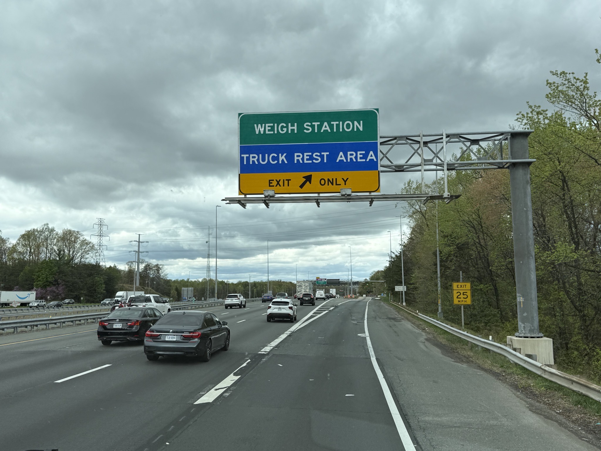 Truck rest area