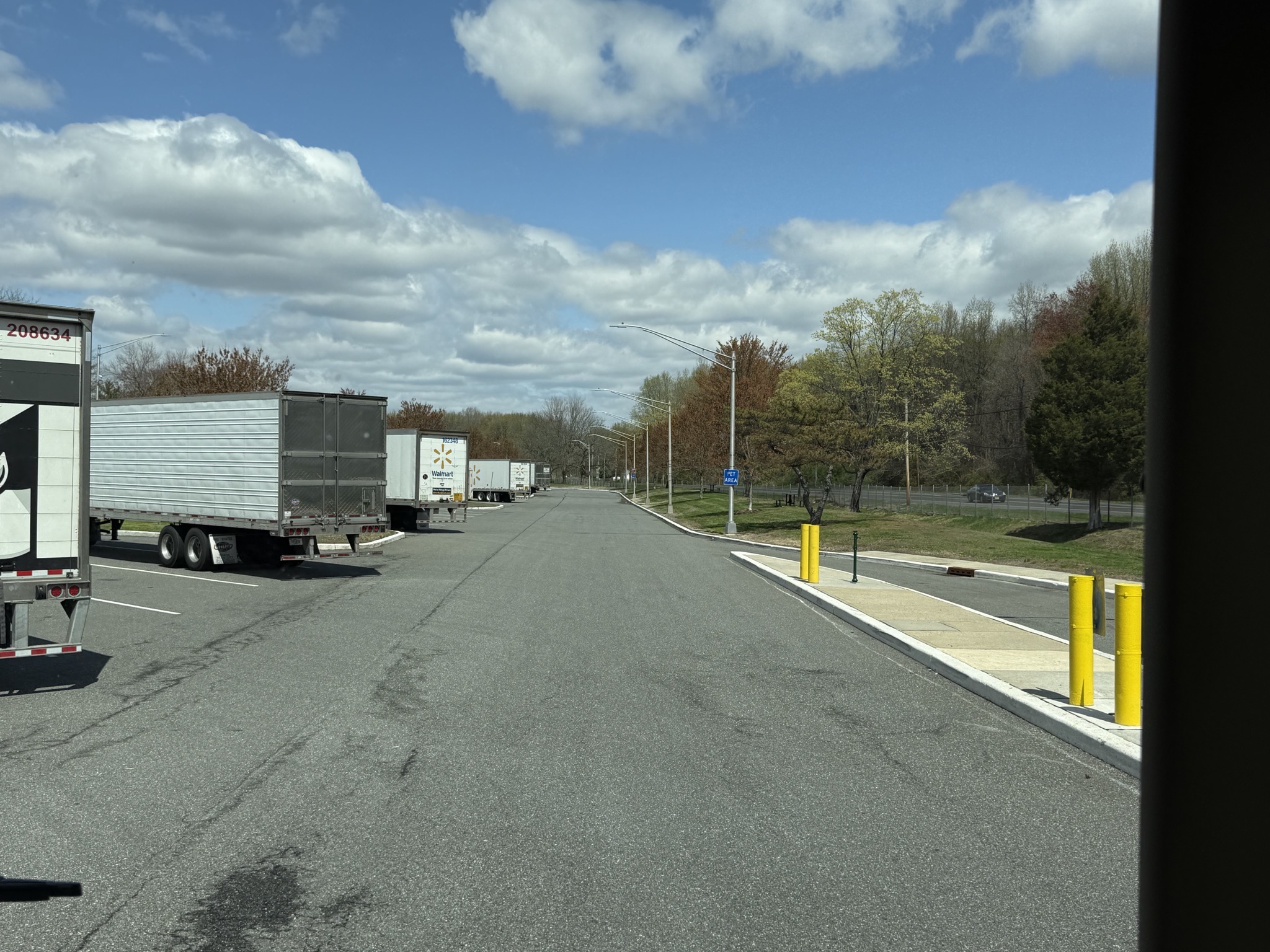 Truck rest area