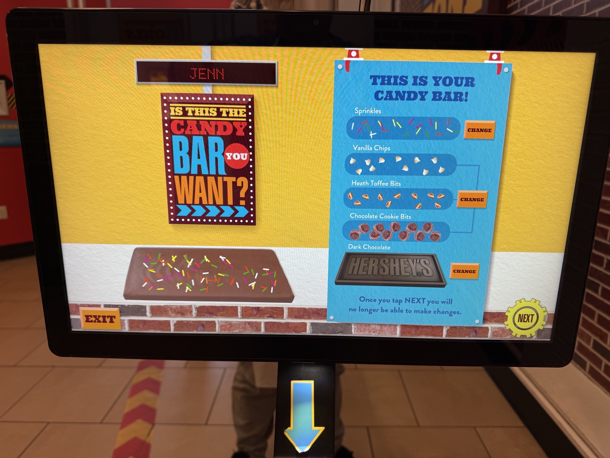 Create Your Own Candy Bar