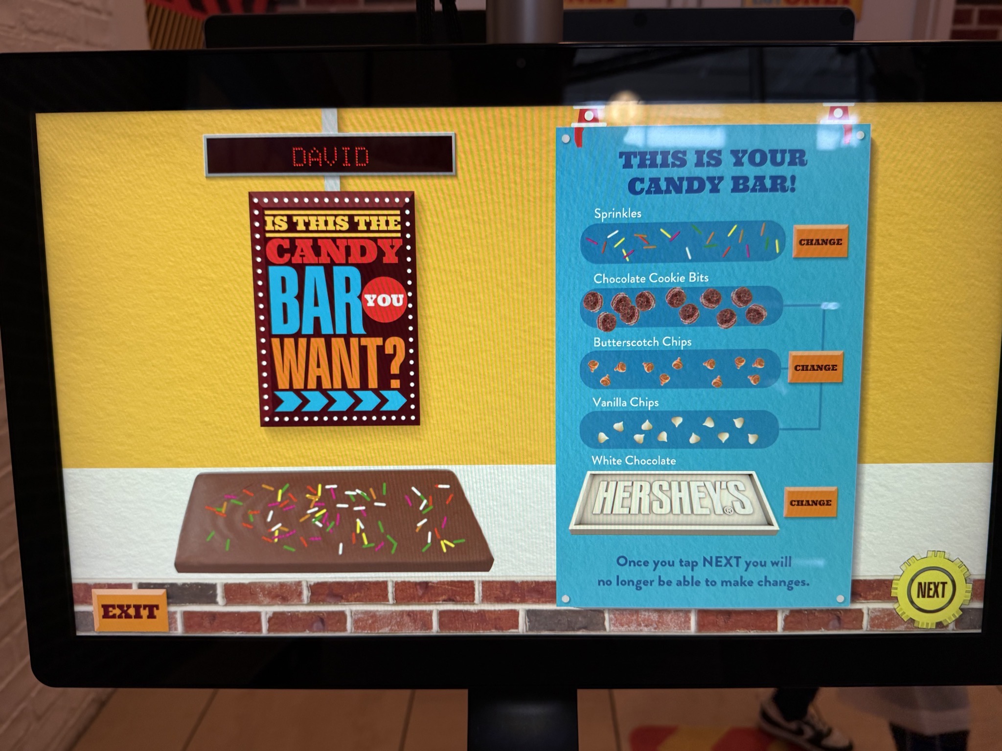 Create Your Own Candy Bar