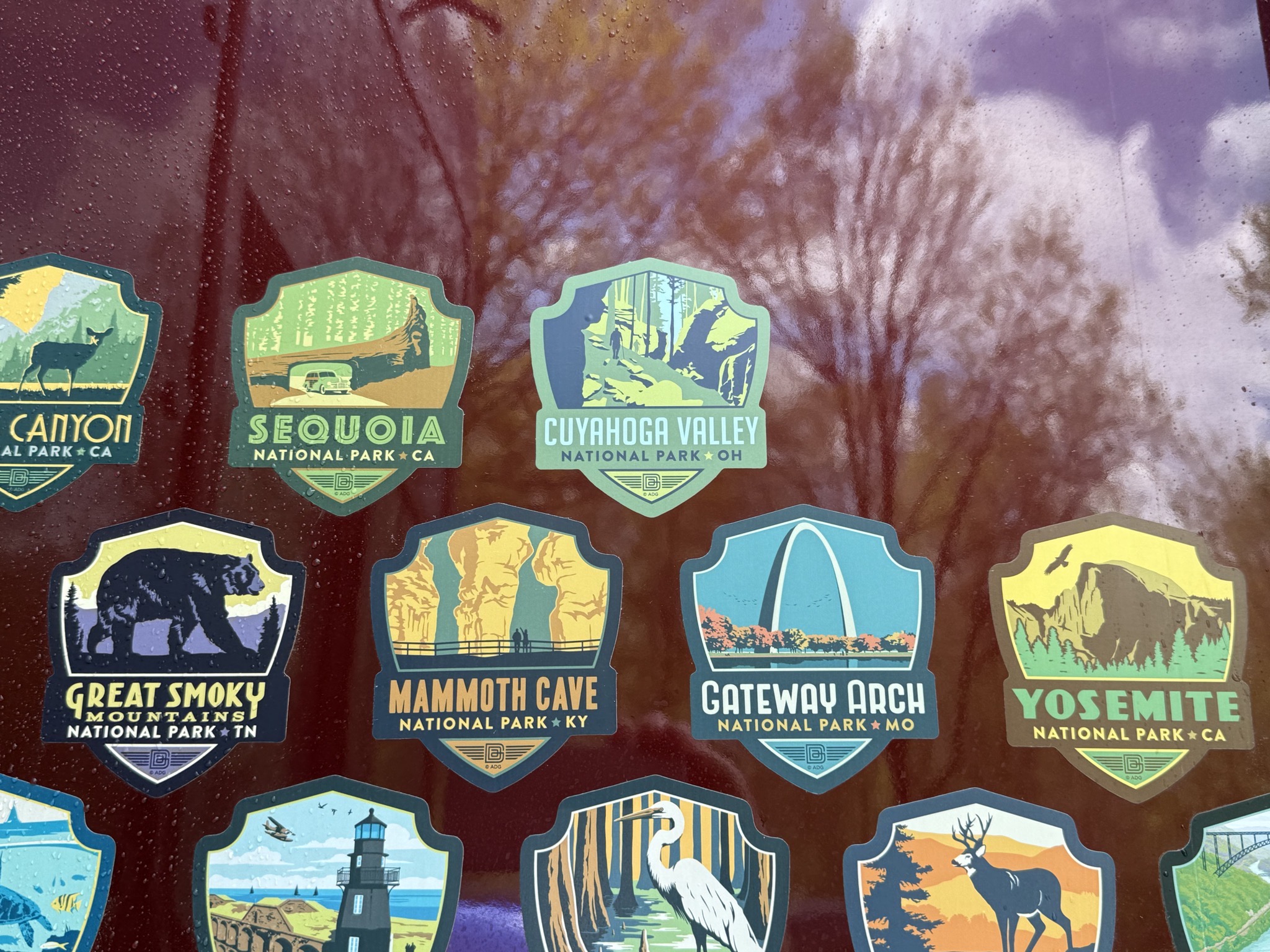Added Cuyahoga Valley National Park sticker