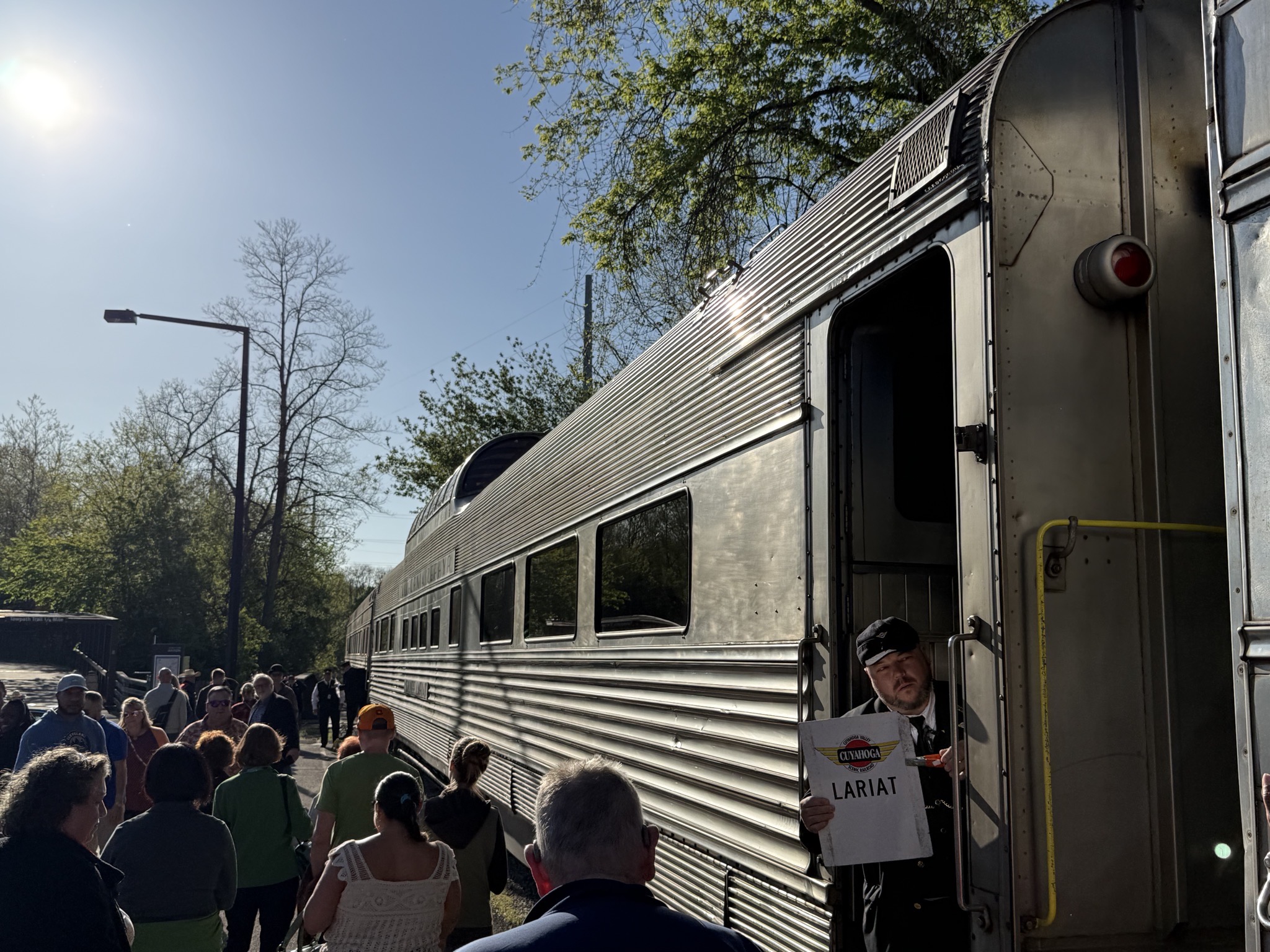 Silver Lariat dome train car