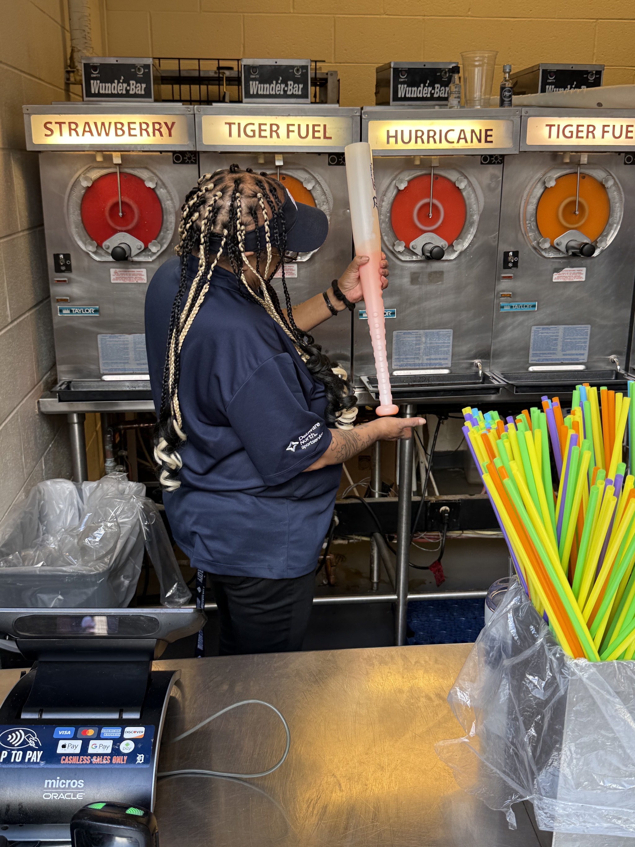 Baseball bat drink of Tiger Fuel