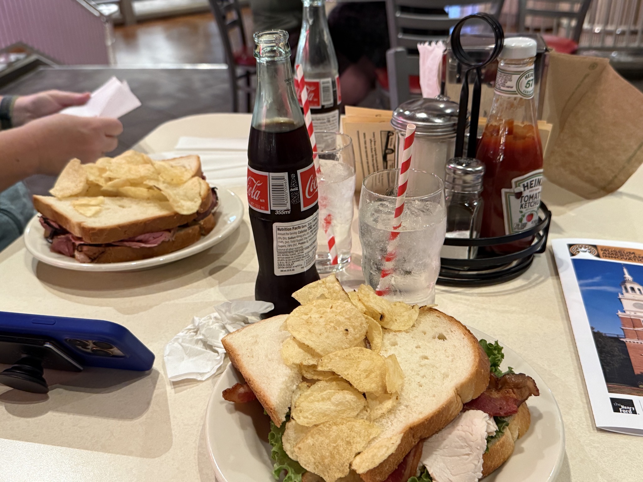 Classic diner food