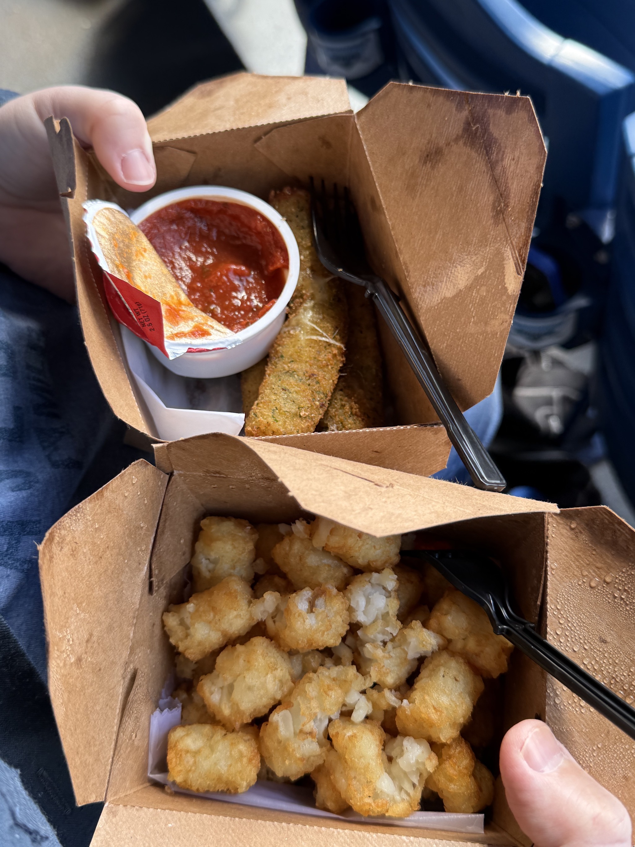 More edible mozzarella sticks and tots