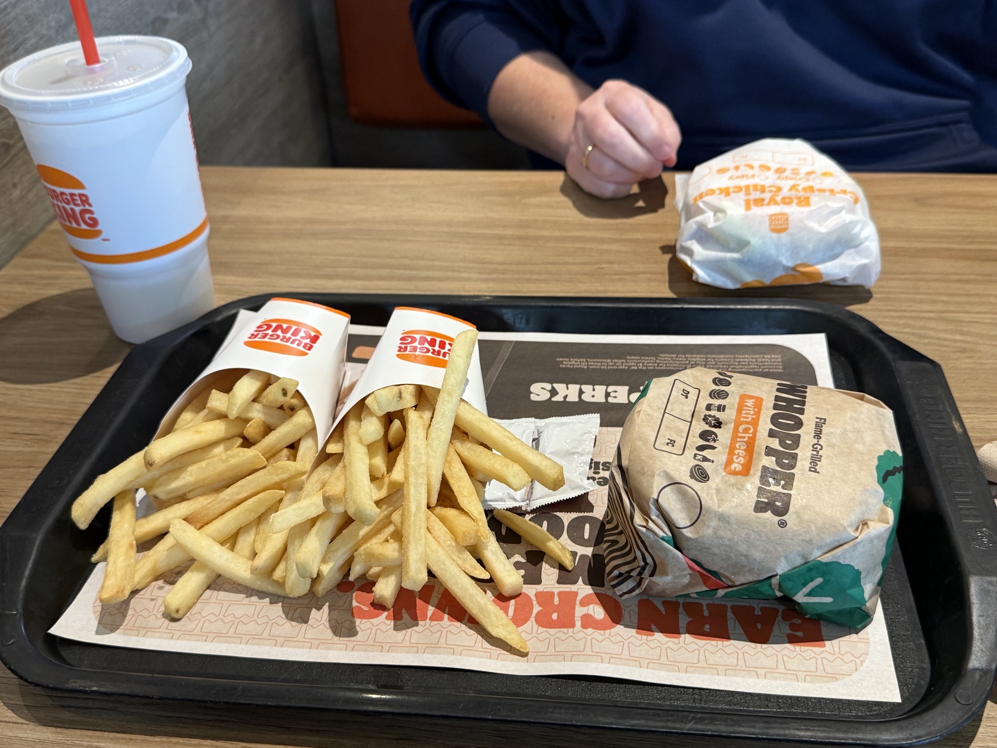 BK for lunch