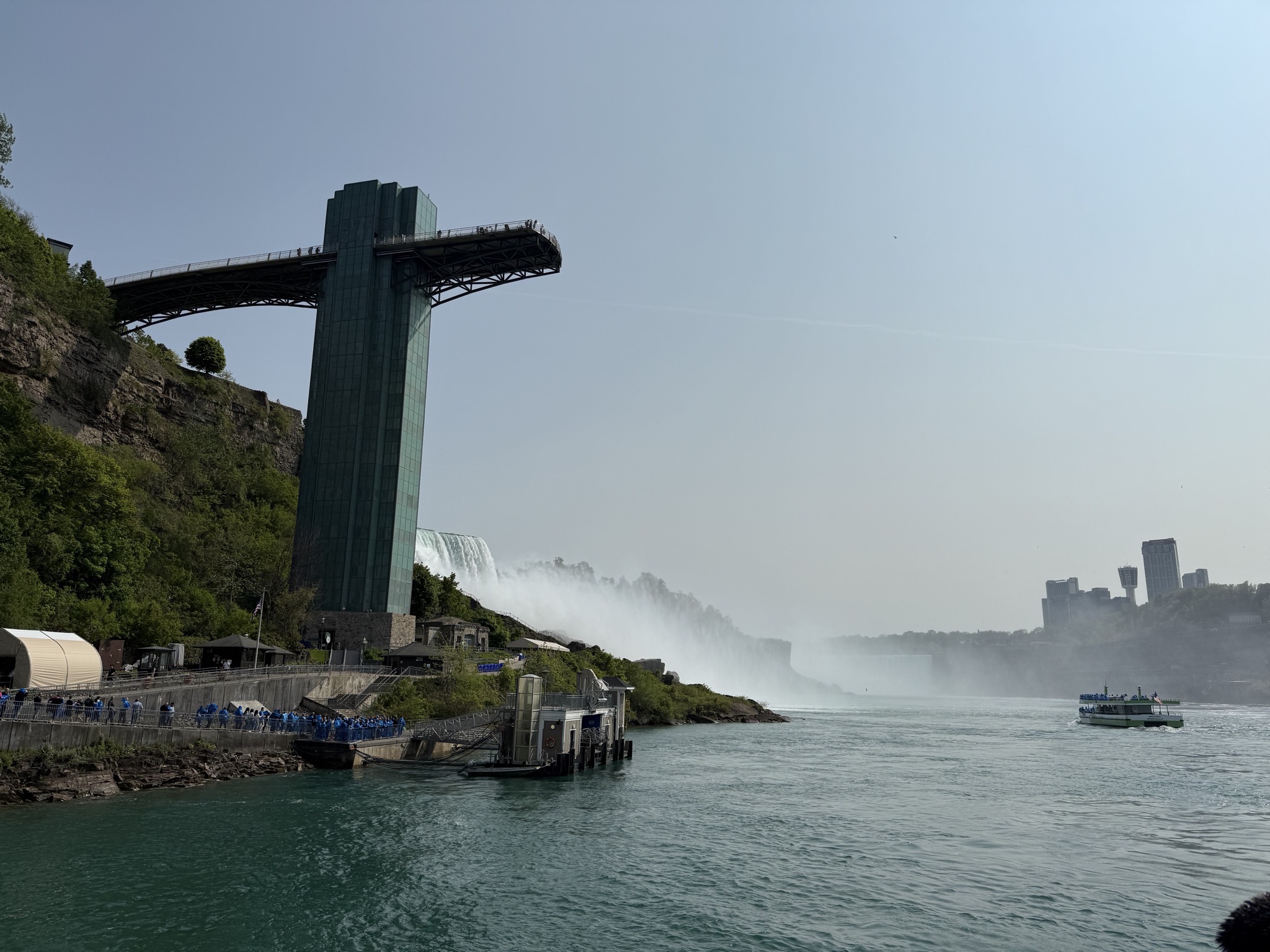 Tower and falls