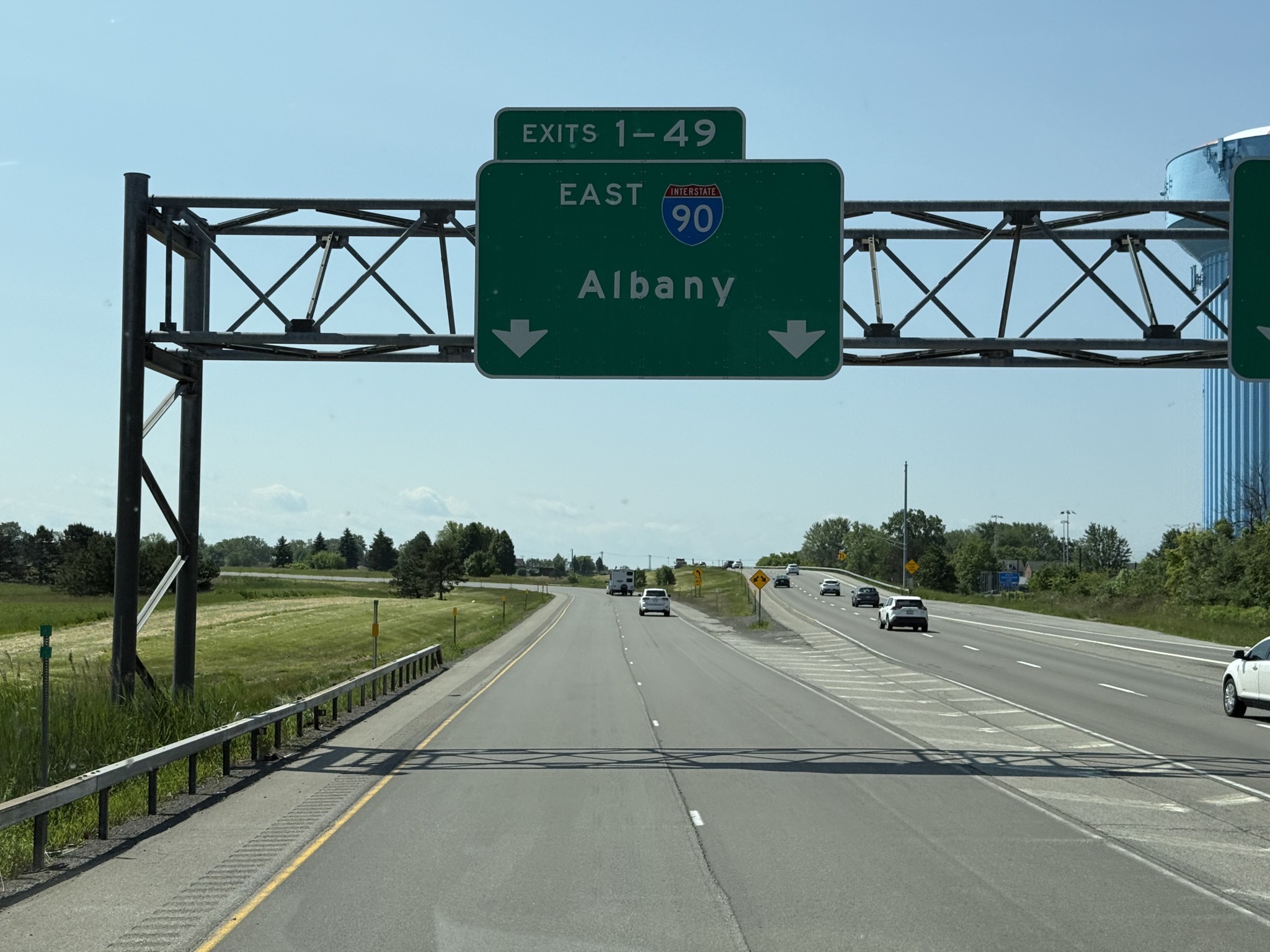 Exit to I-90 East