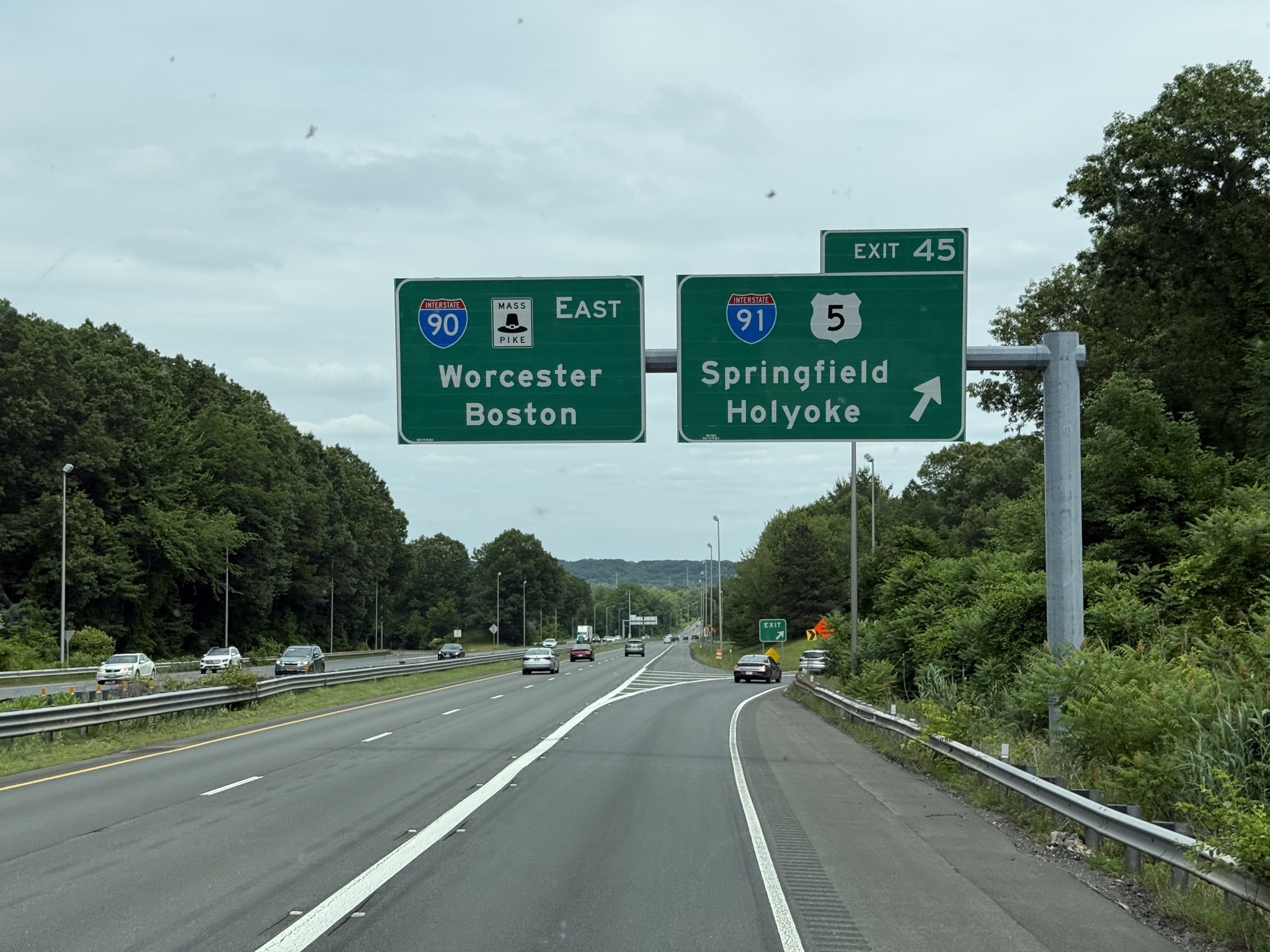 Exit to I-91