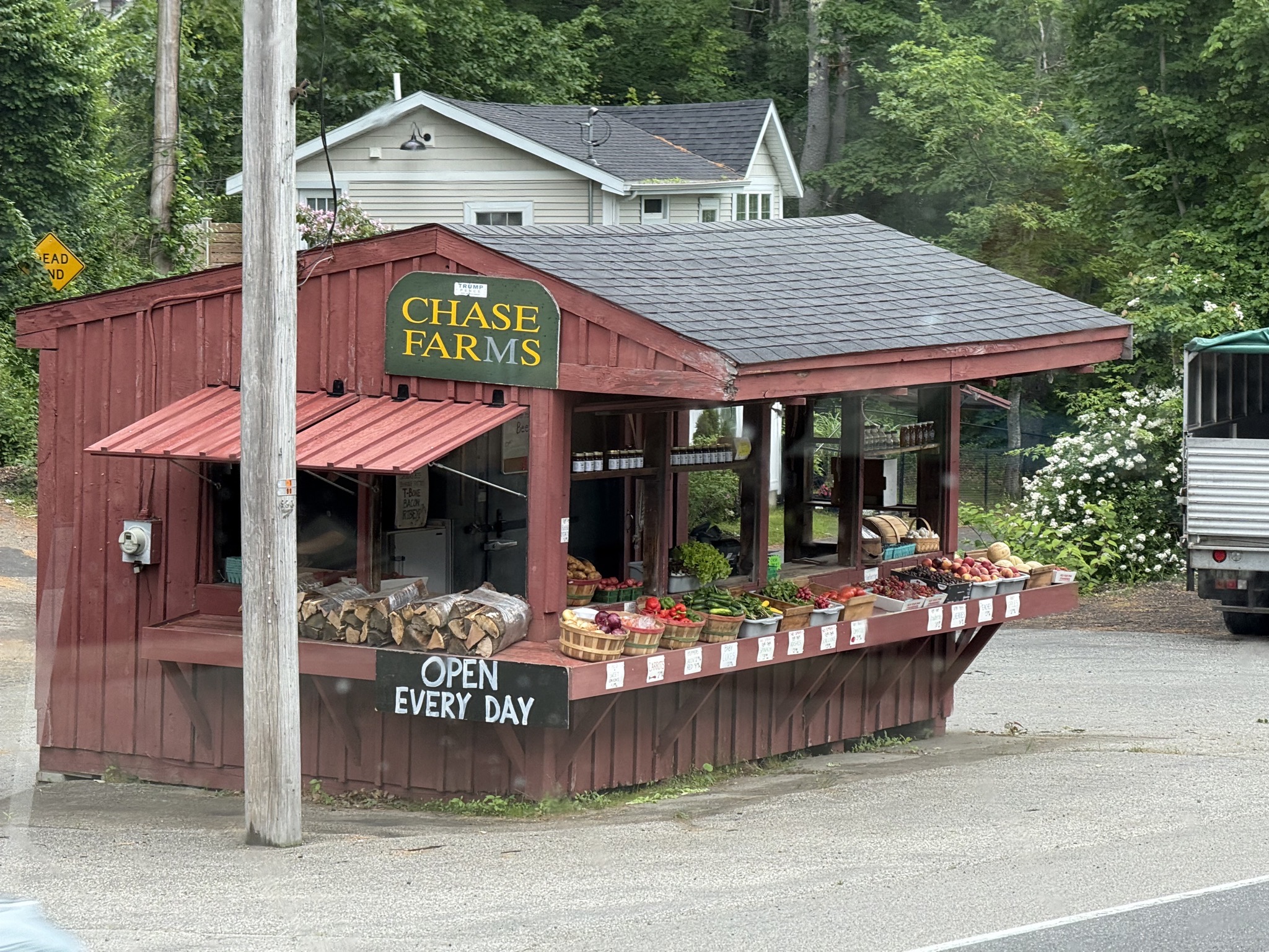 A nice farm stand