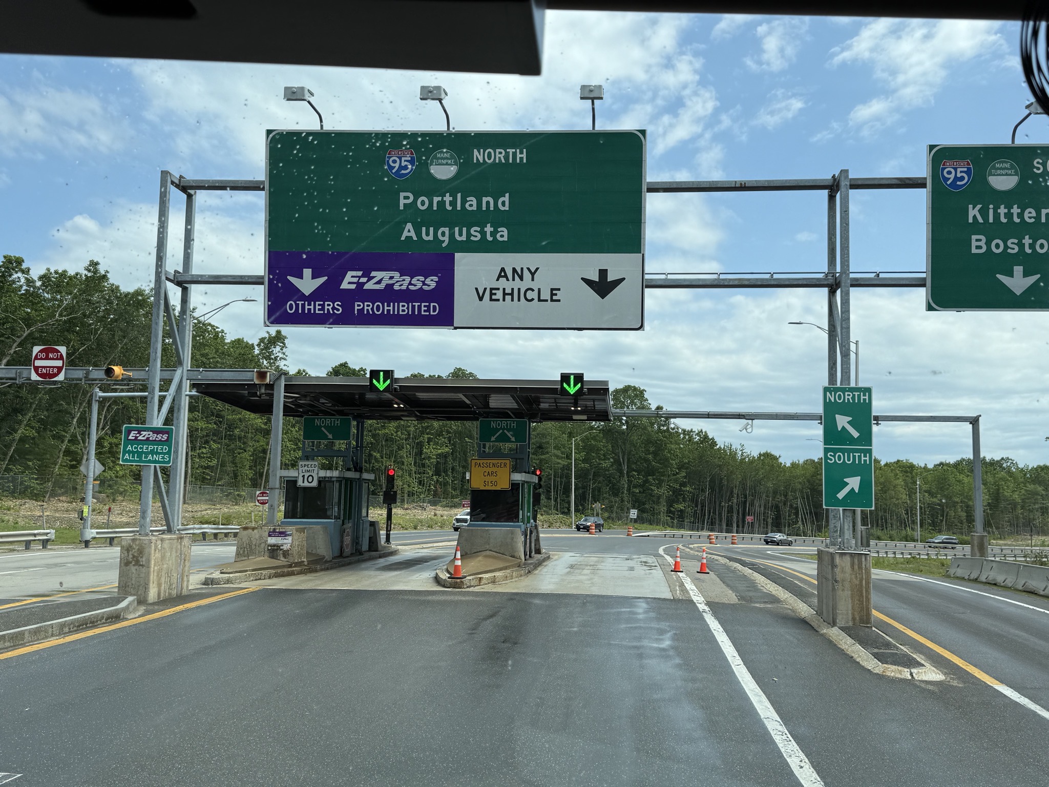 Toll plaza