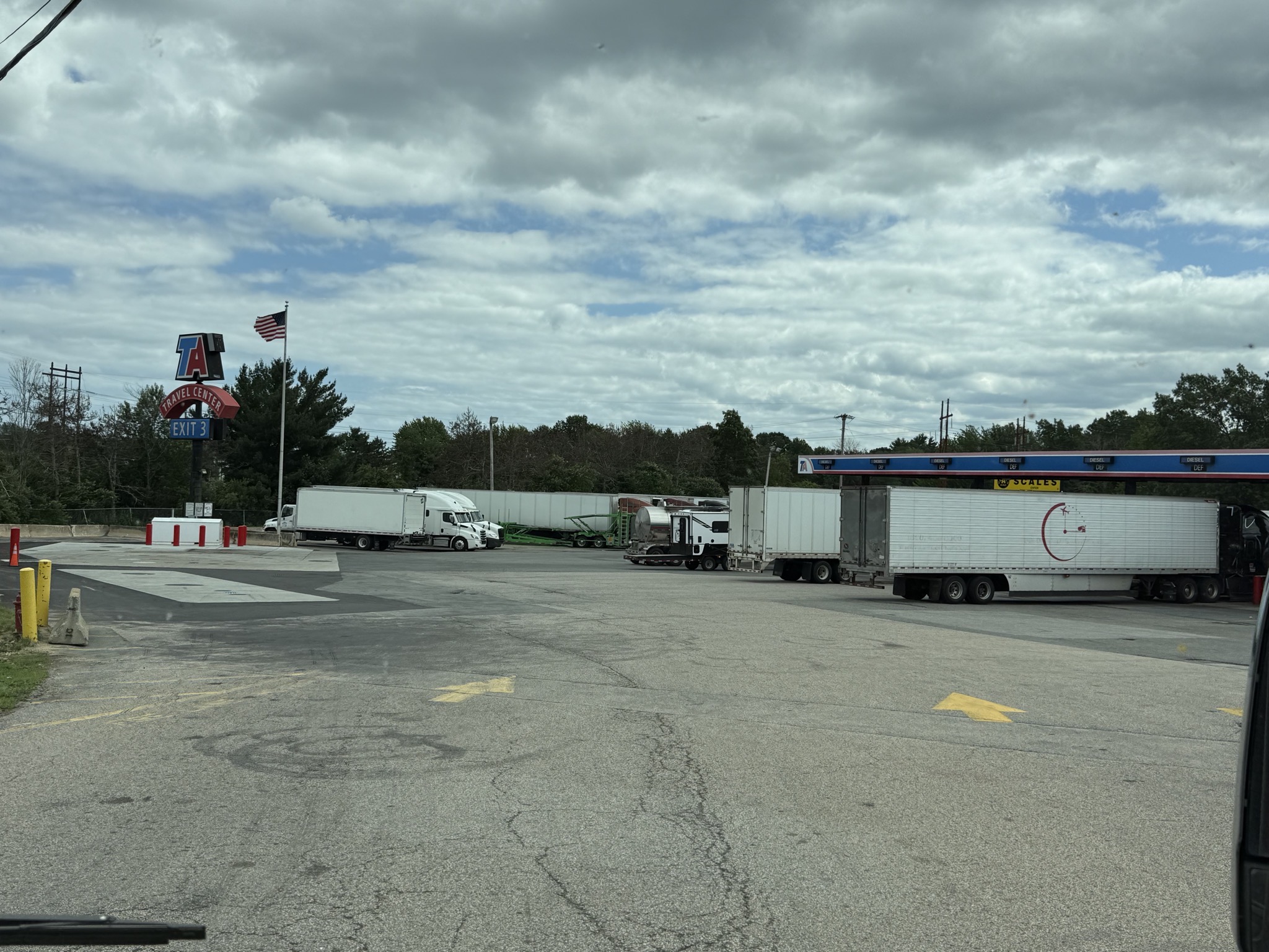 Fuel stop