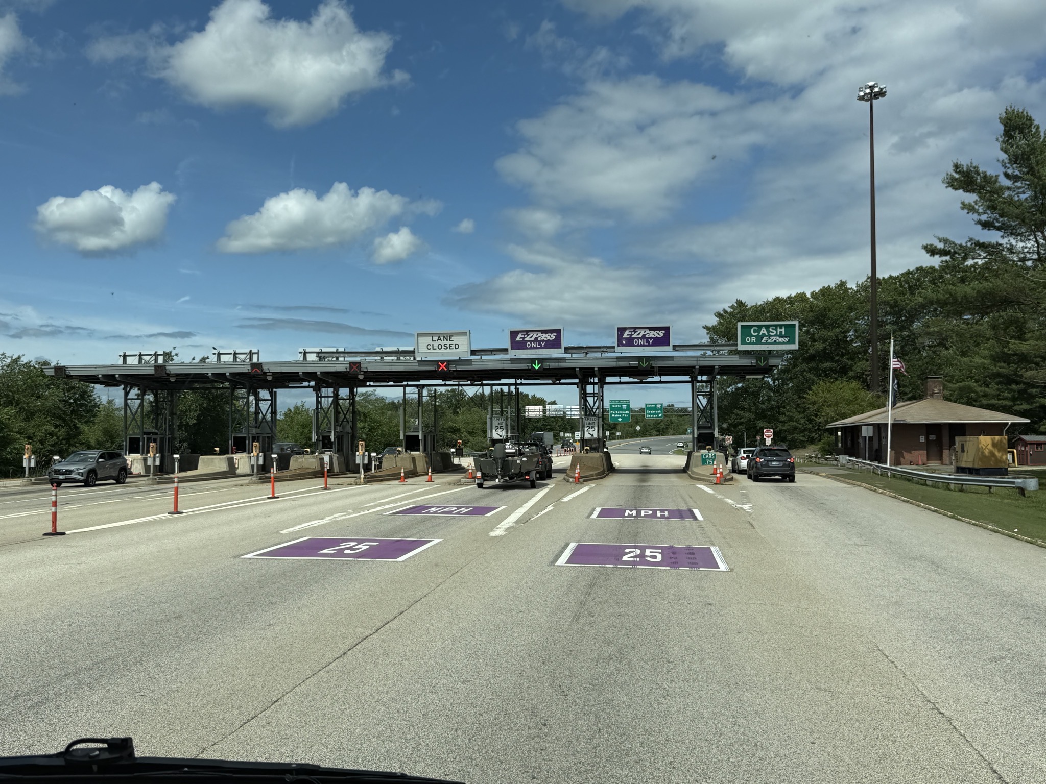 Toll plaza