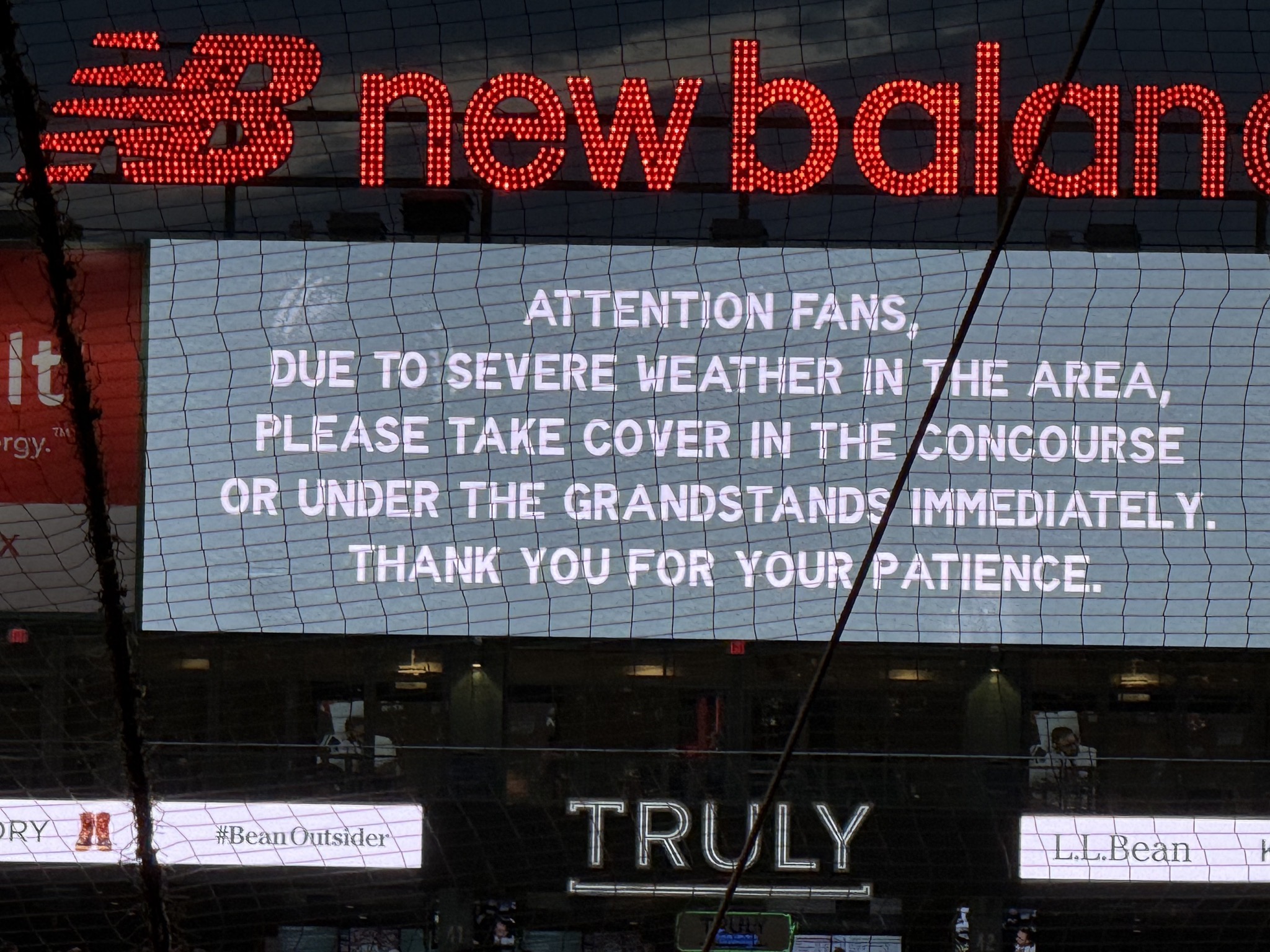 Take cover
