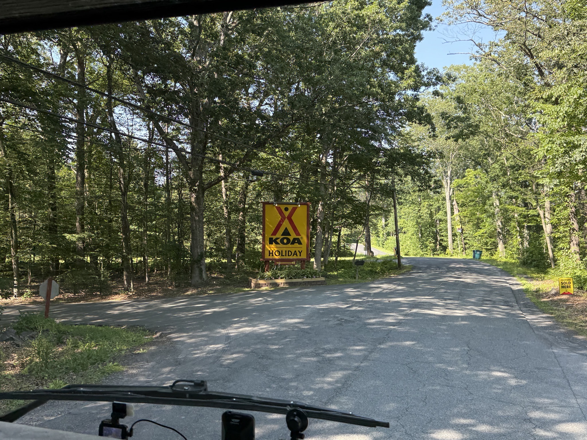 Arriving at KOA