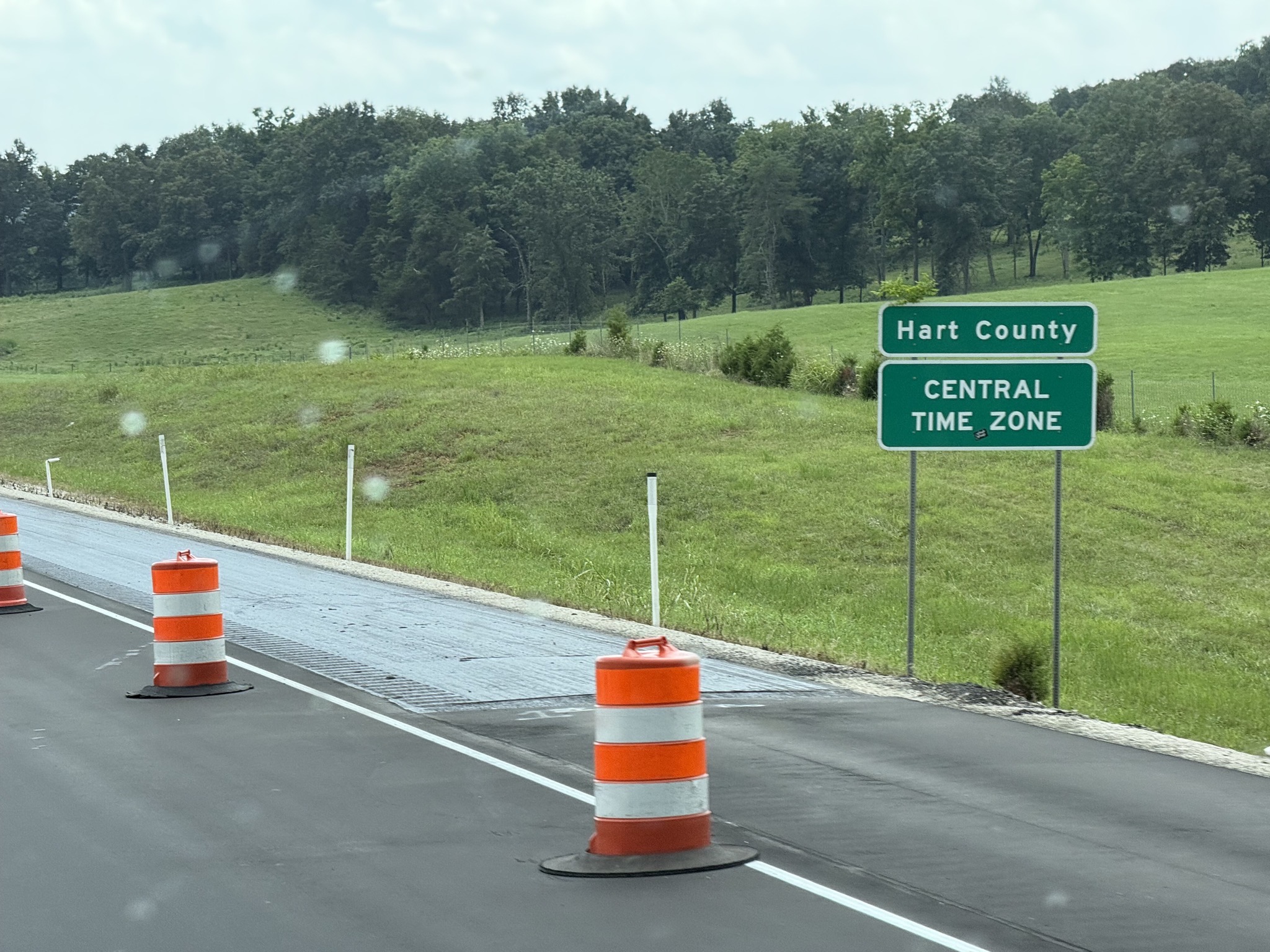 Entering Central Time Zone