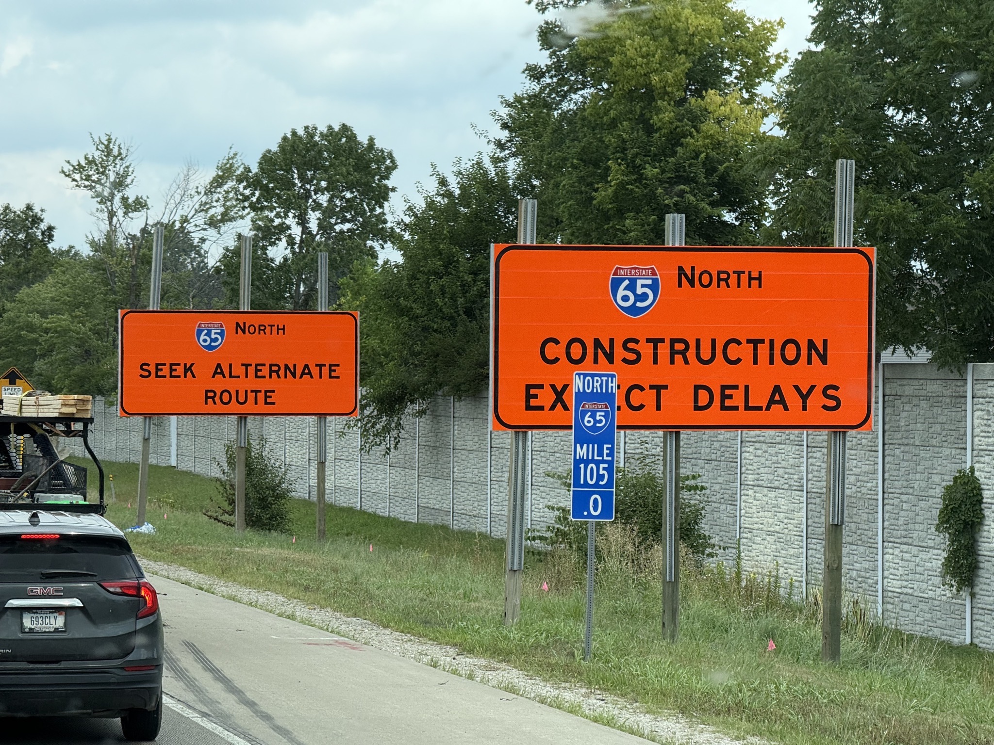 Construction Expect Delays; Seek Alternate Route