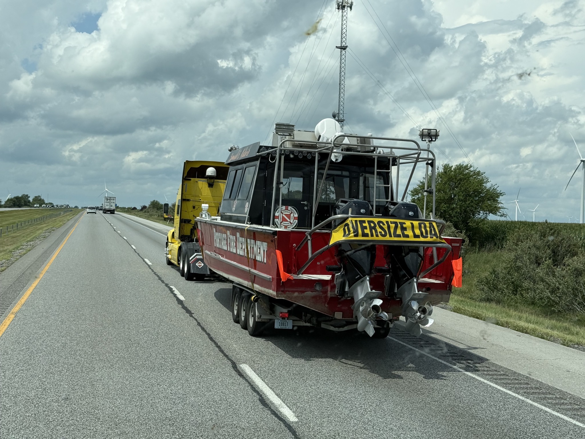 Fire boat