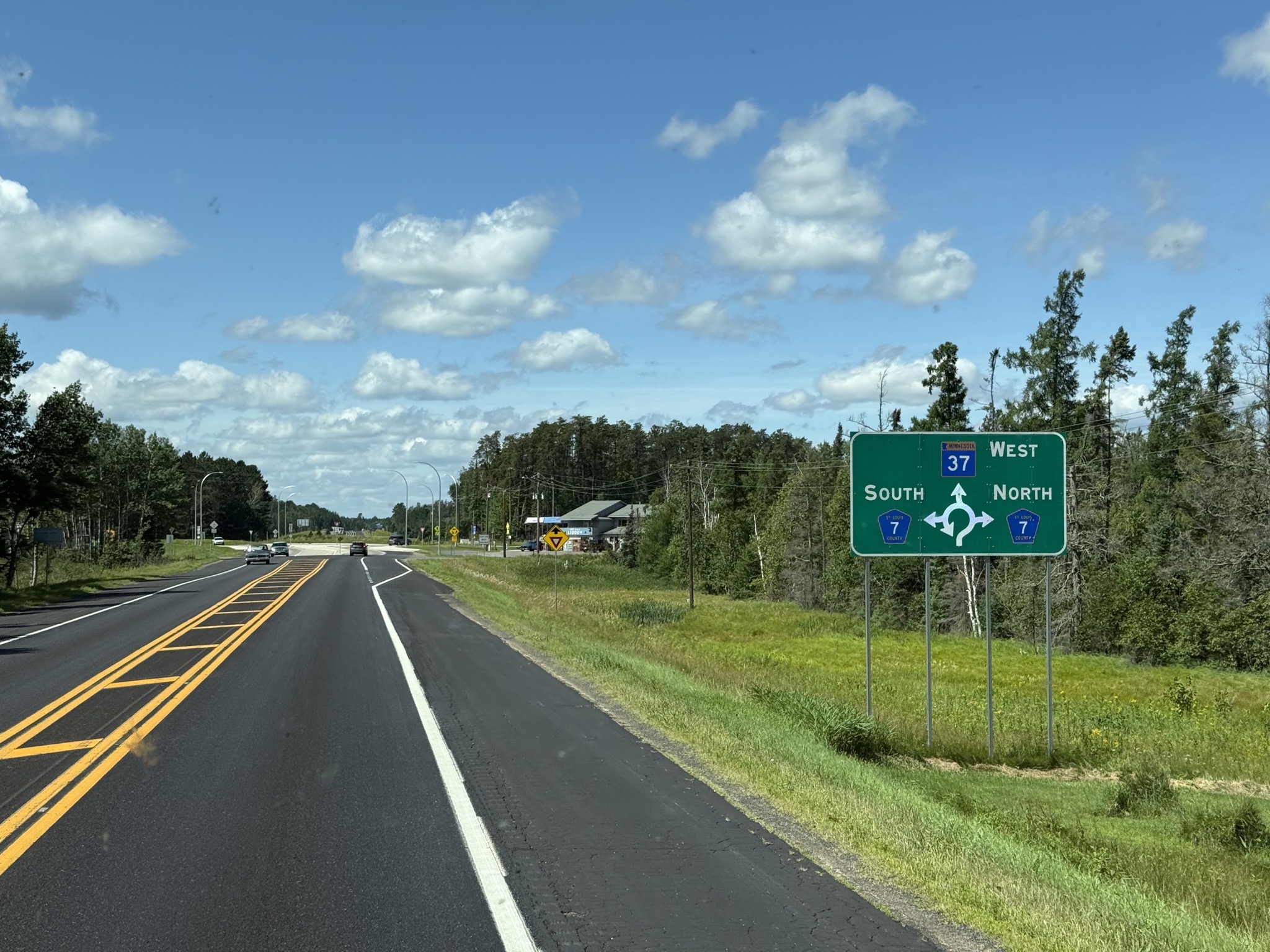 Towards Route 37 West