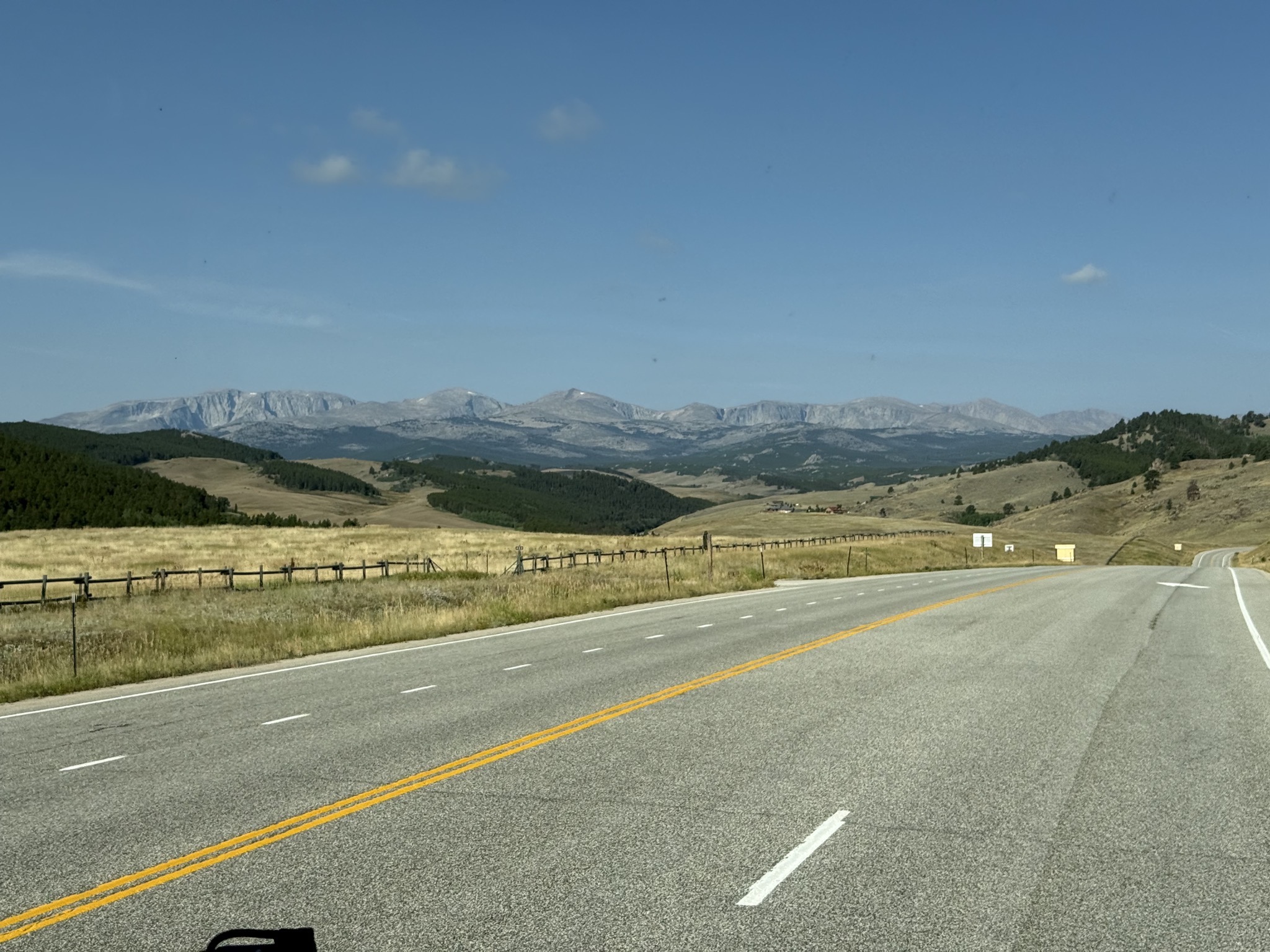 Highway 16 west of Buffalo, Wyoming