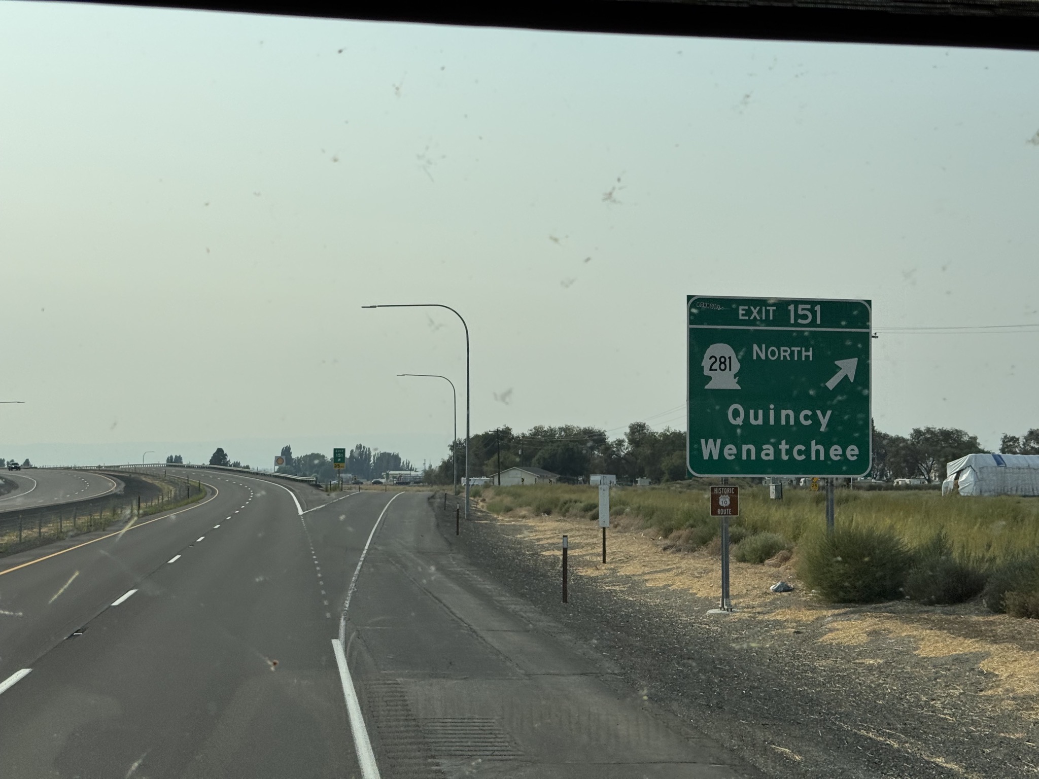 Exit to Quincy