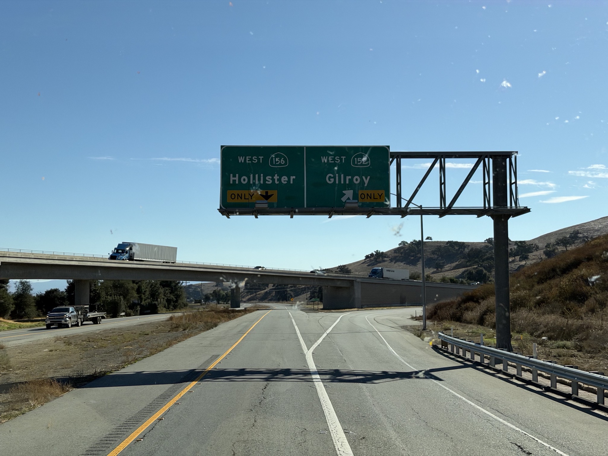 Exit to Hollister
