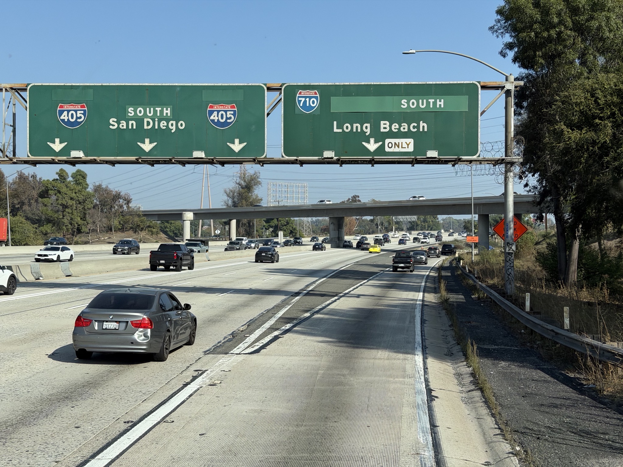 Exit to Long Beach