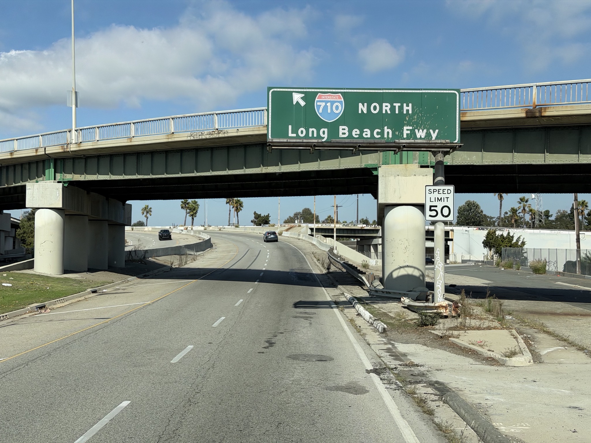 Heading to I-710