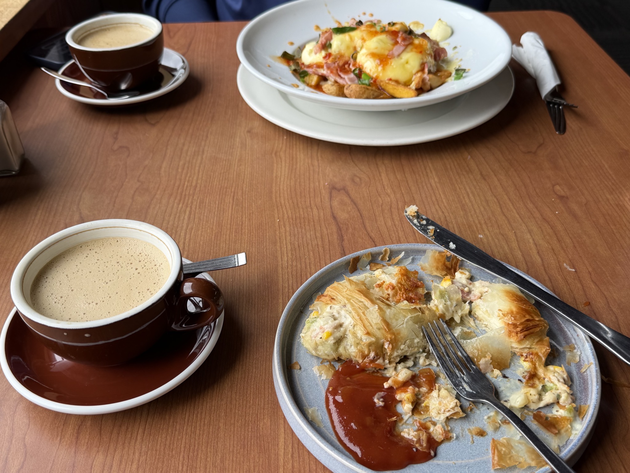Lunch at the Moeraki Boulders cafe