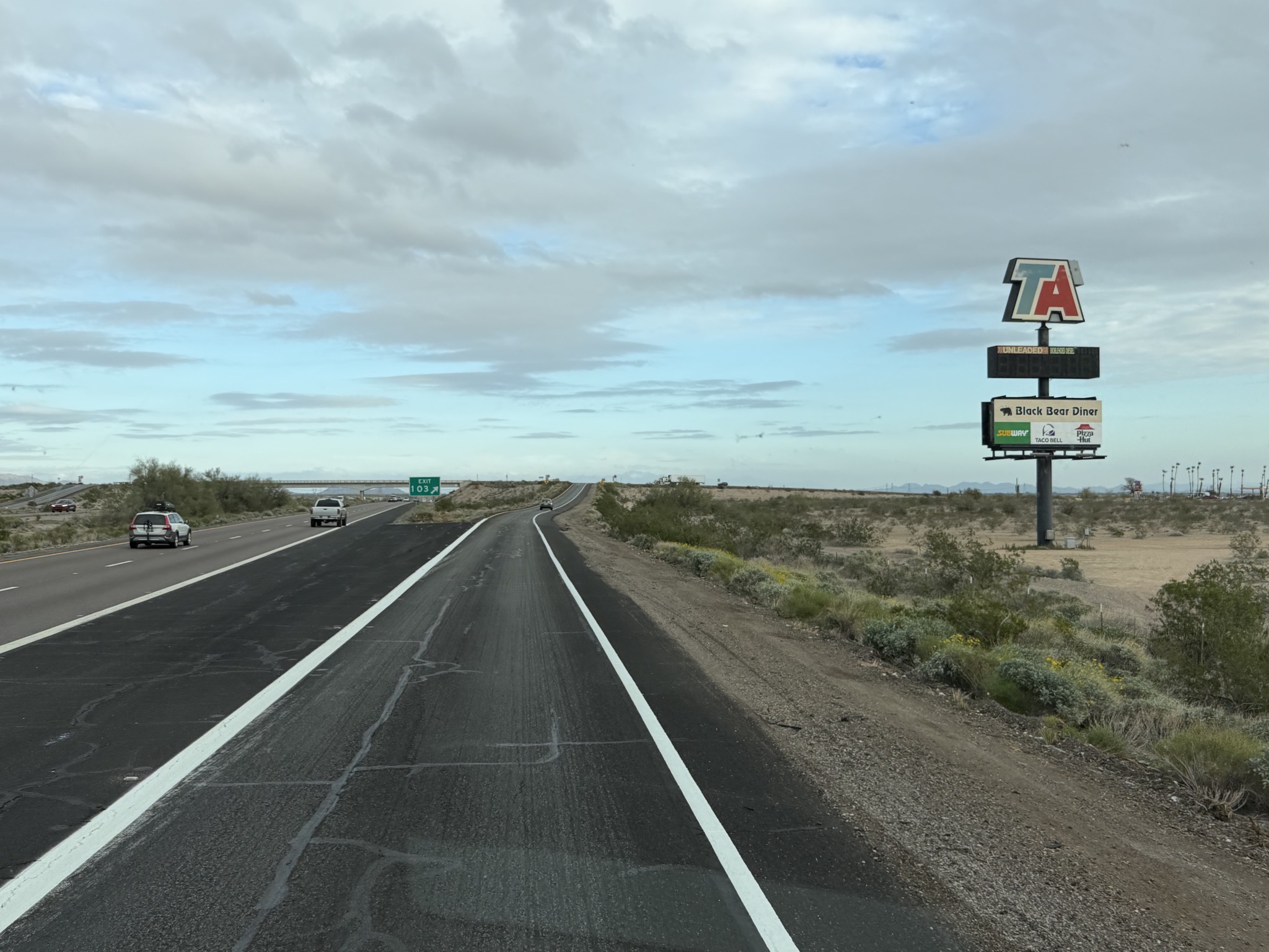 T/A fuel stop