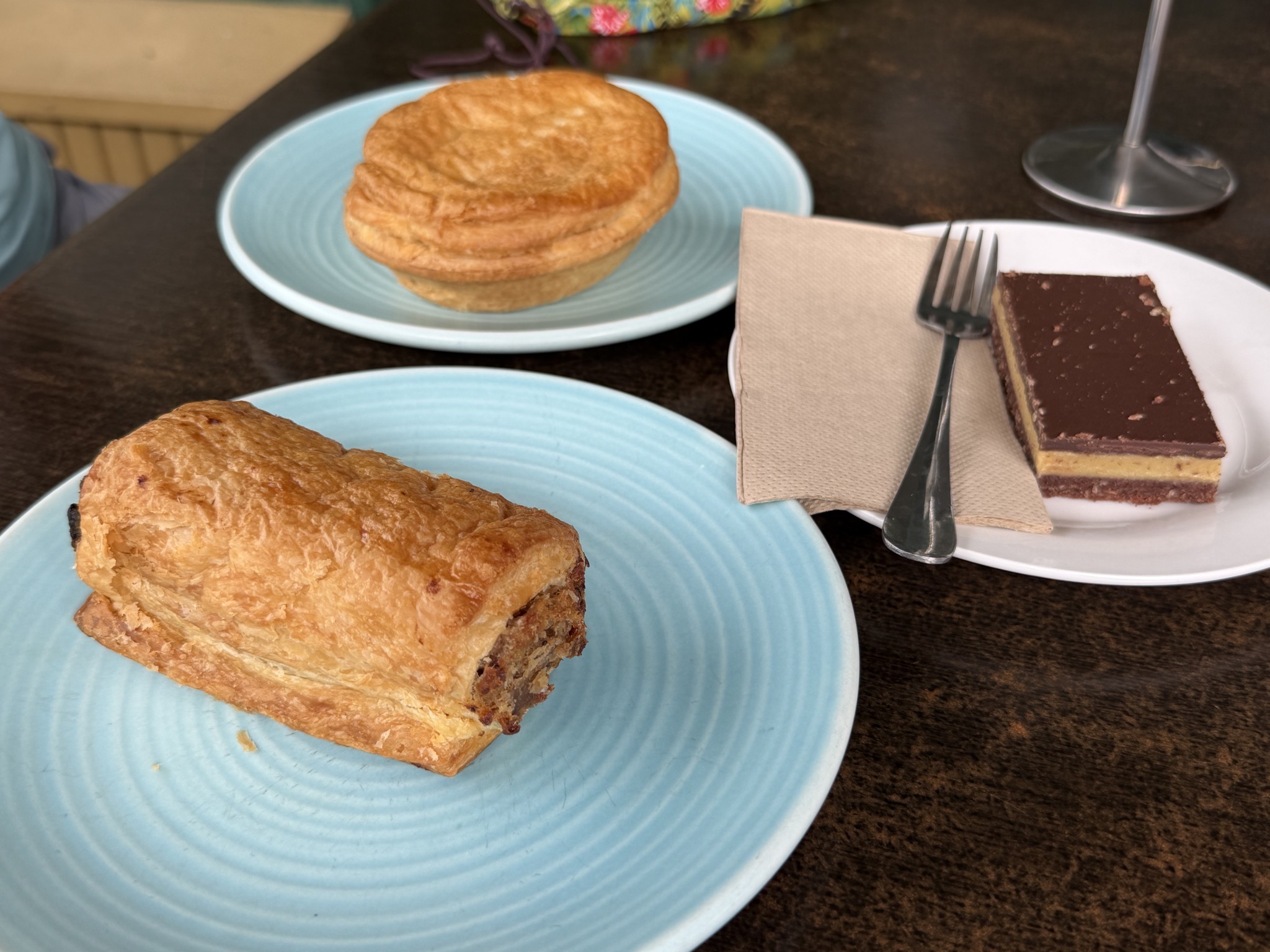 Pie, sausage roll, slice in Walkworth