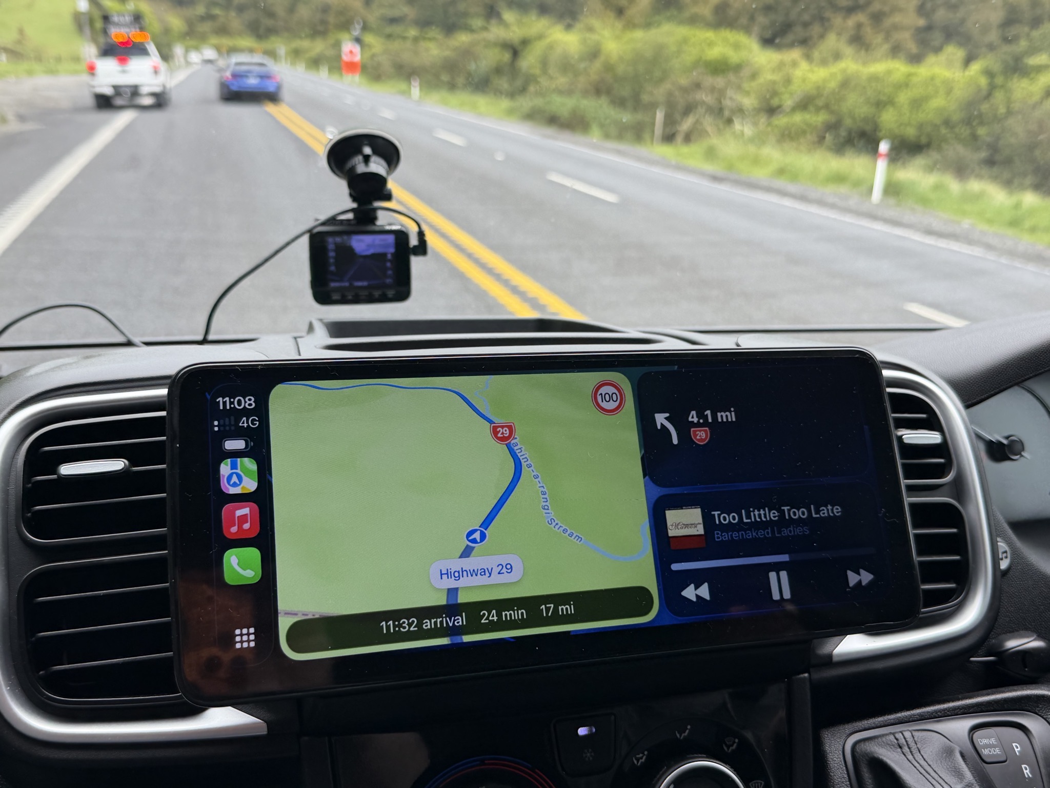 Android device running CarPlay