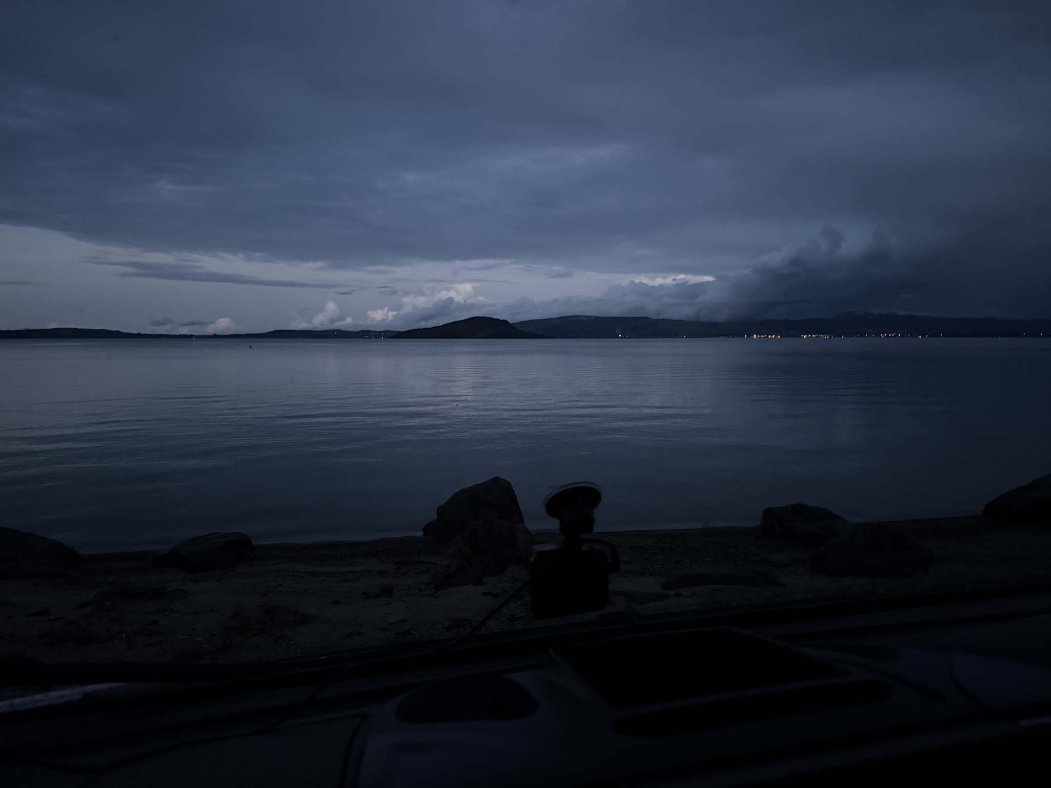 Back to our lakefront site