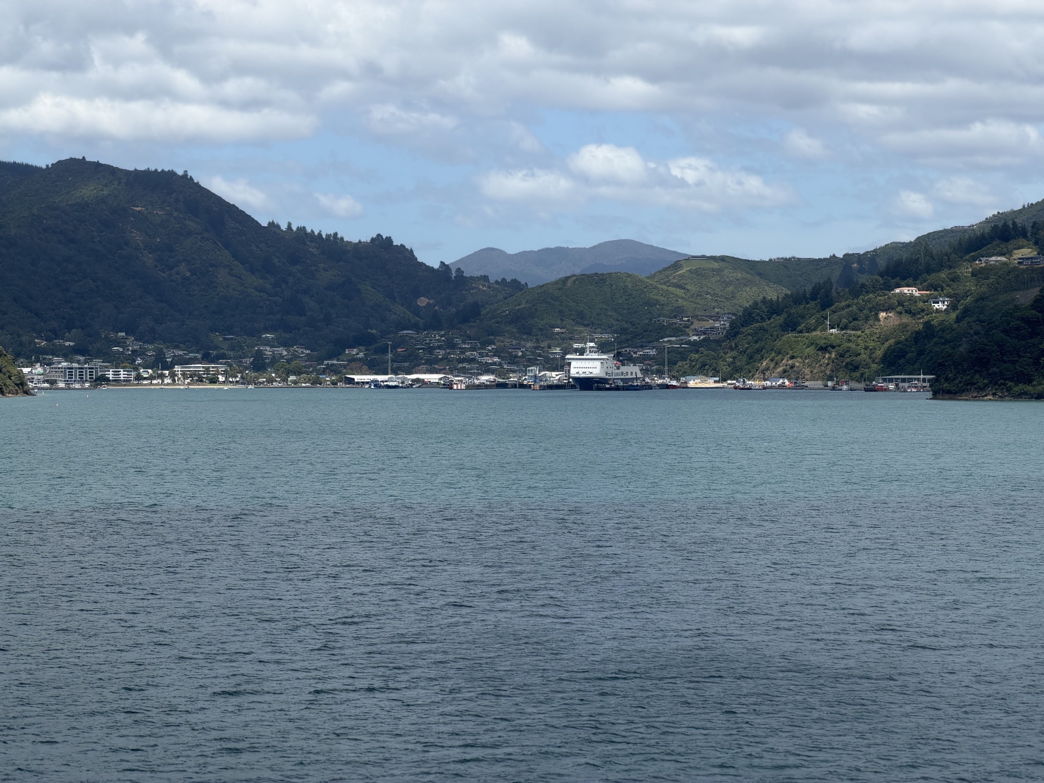 Arriving at Picton