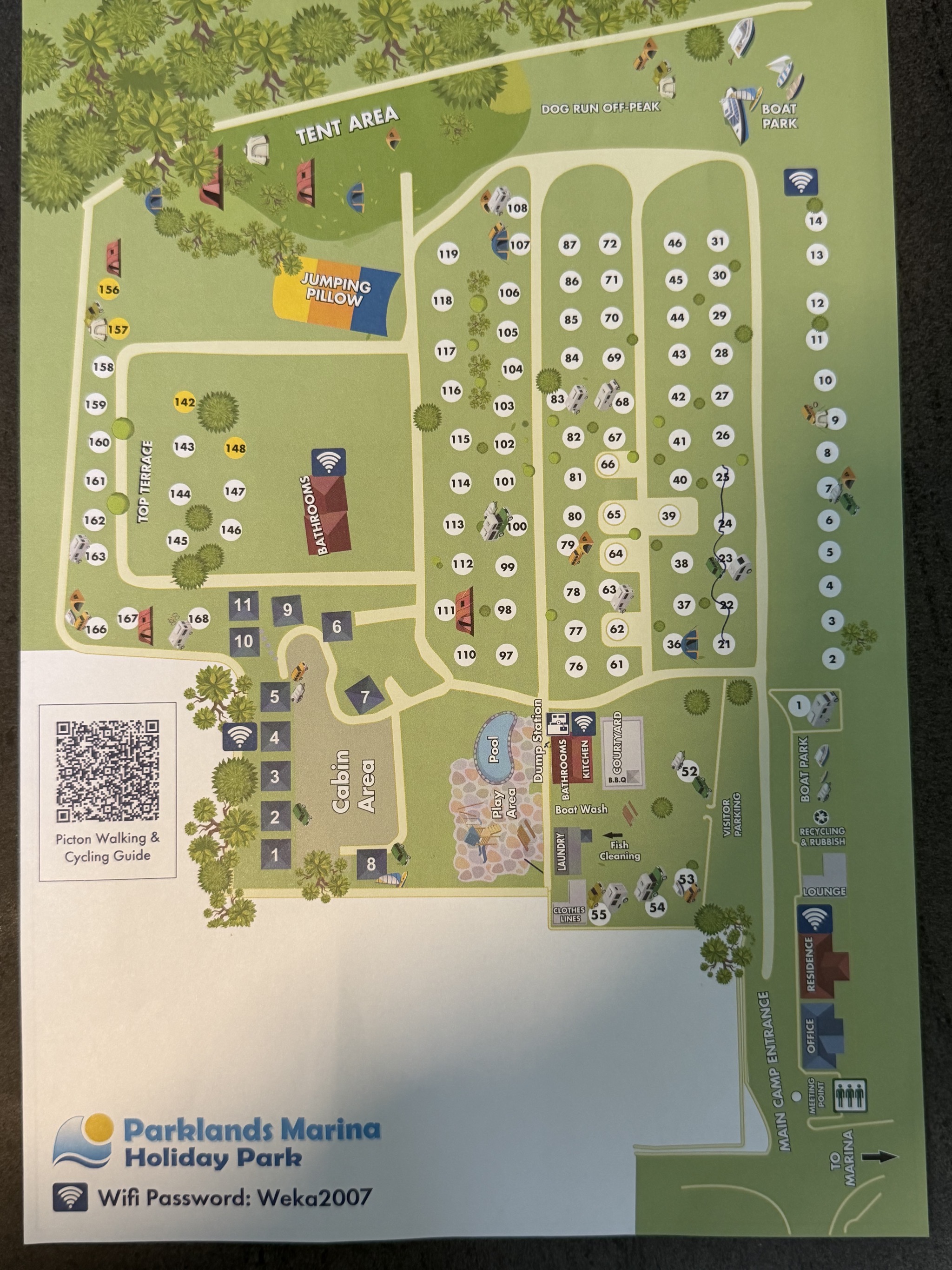 Campground map