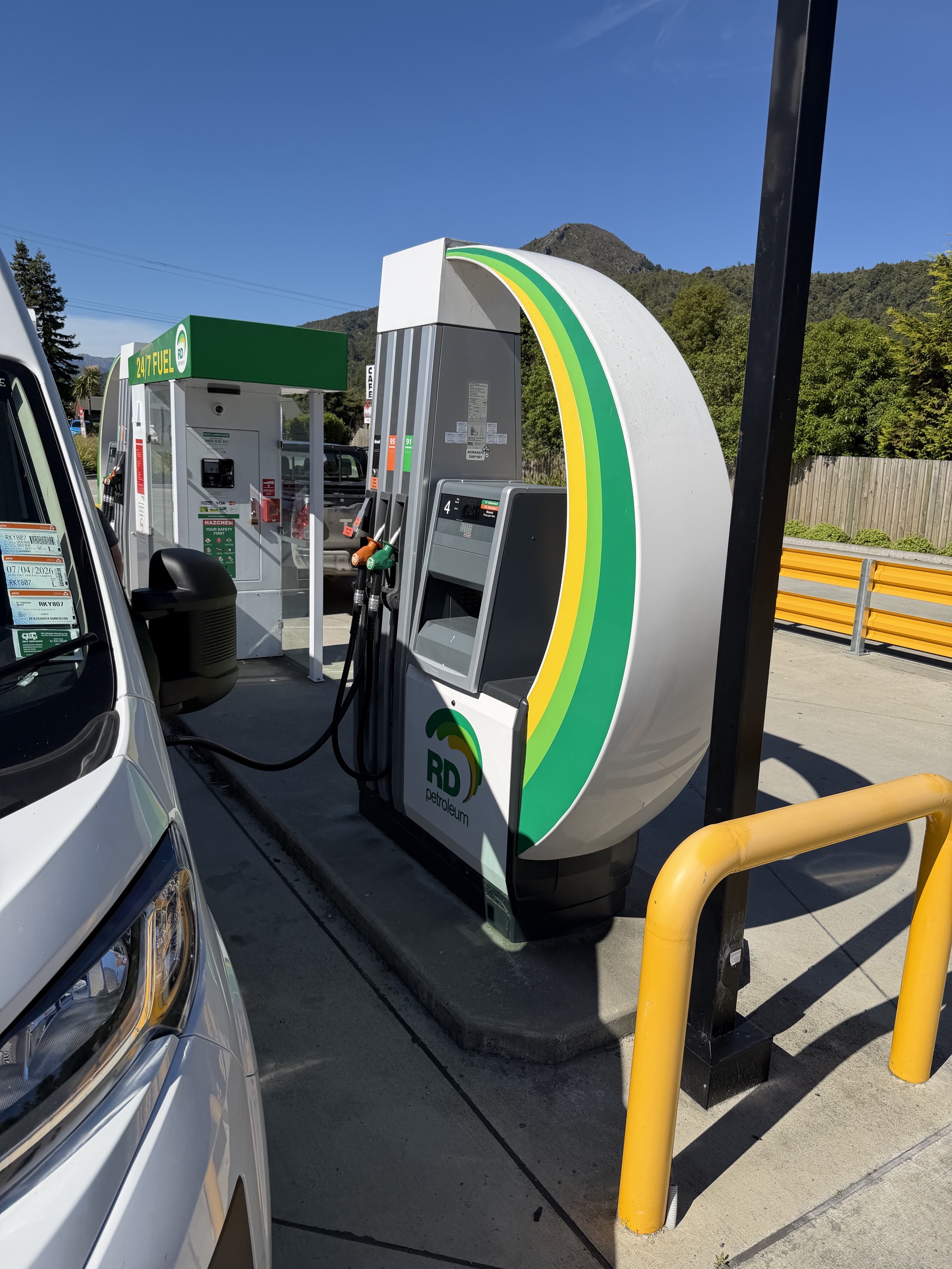 Fuel stop
