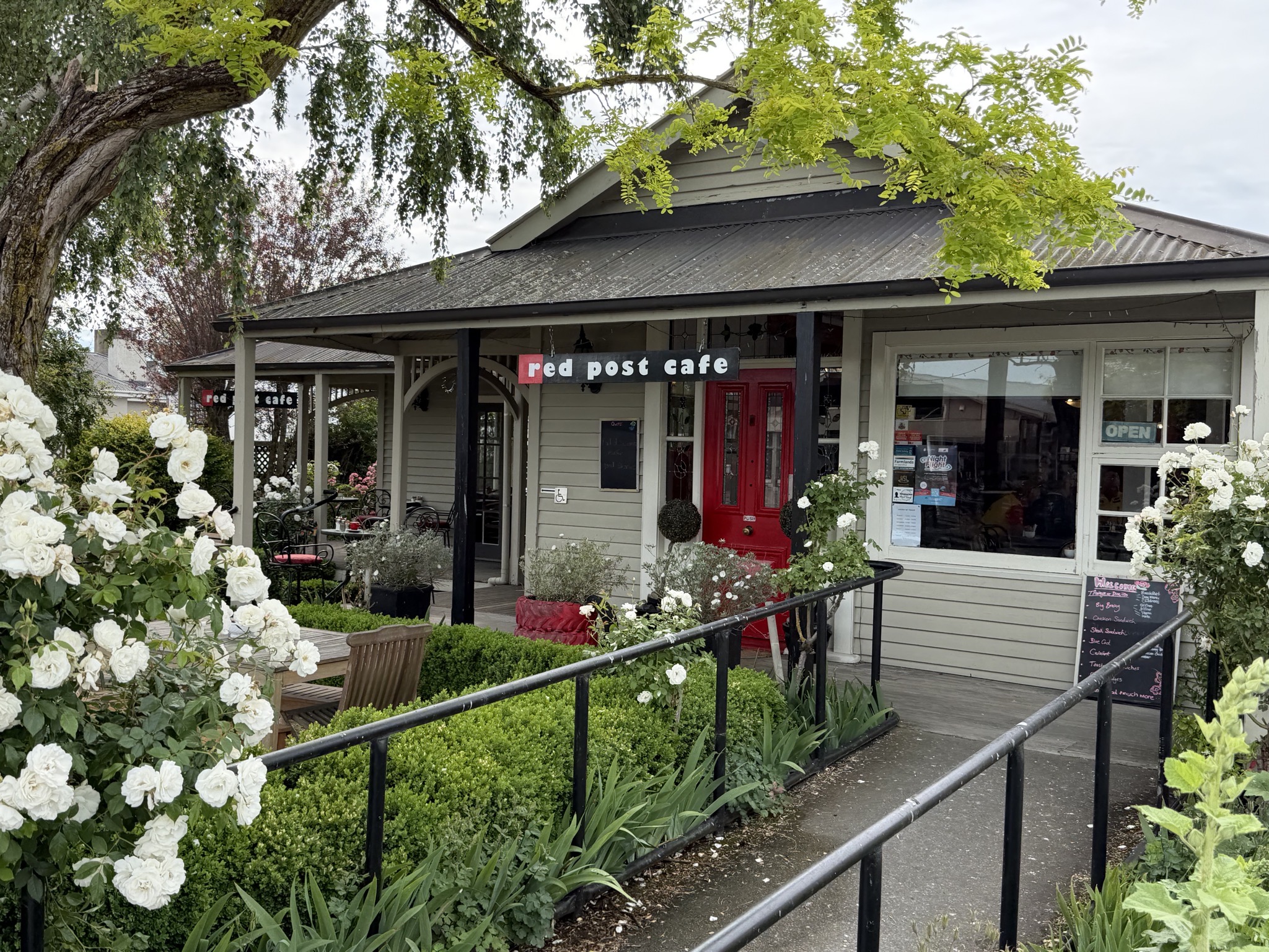 Second breakfast at Red Post Cafe