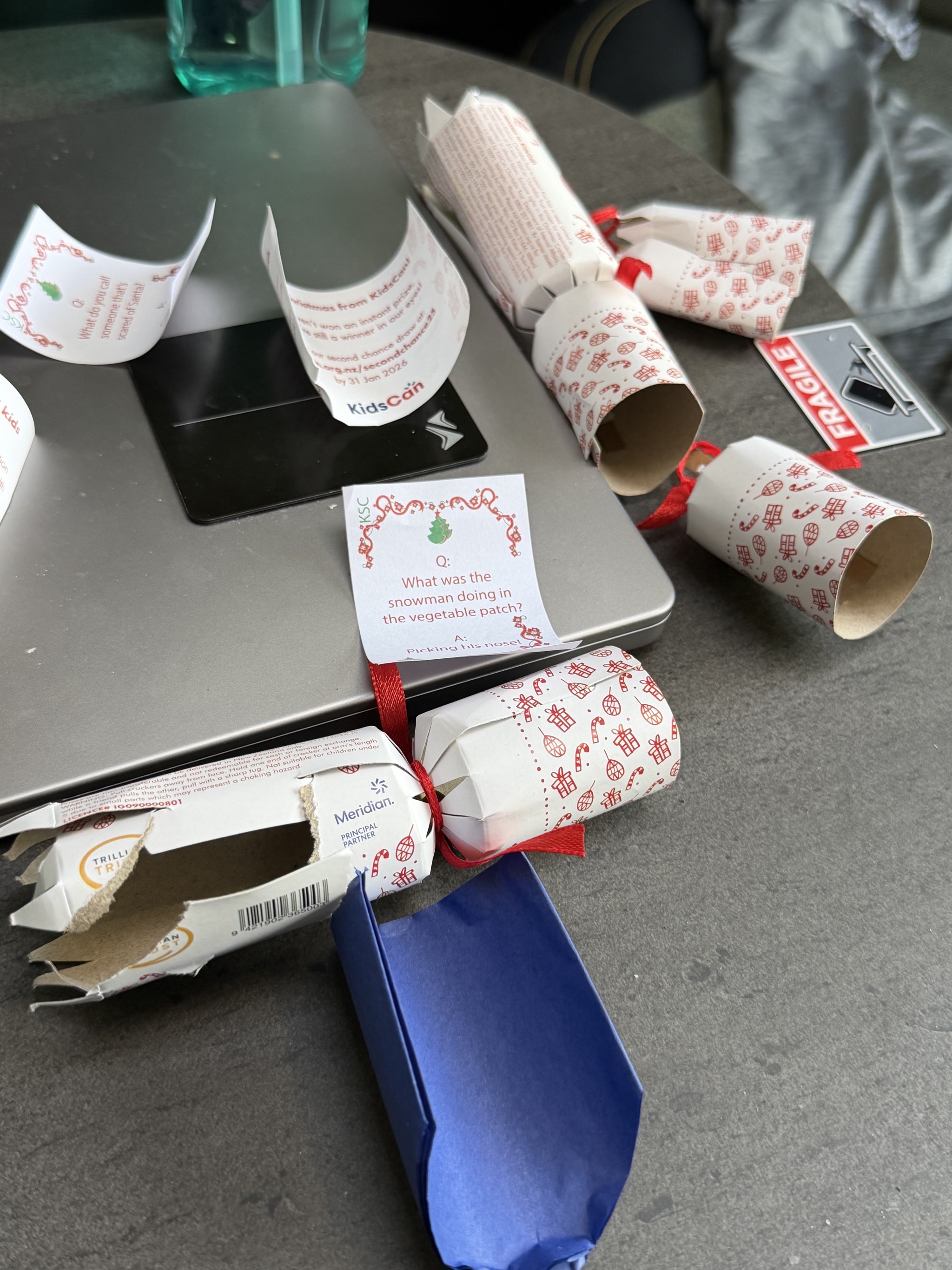 Christmas crackers