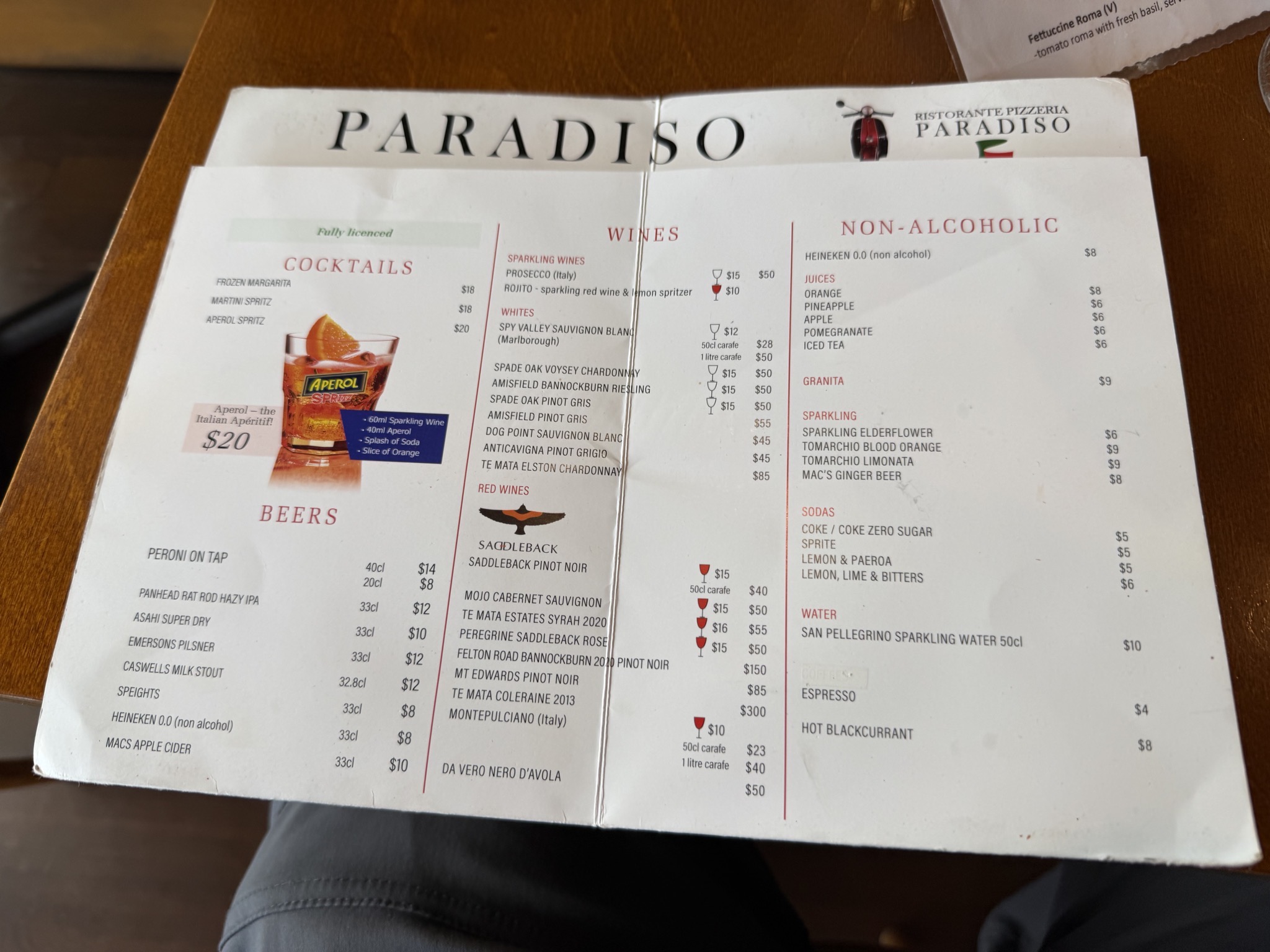 Ristorante Pizzeria Paradiso