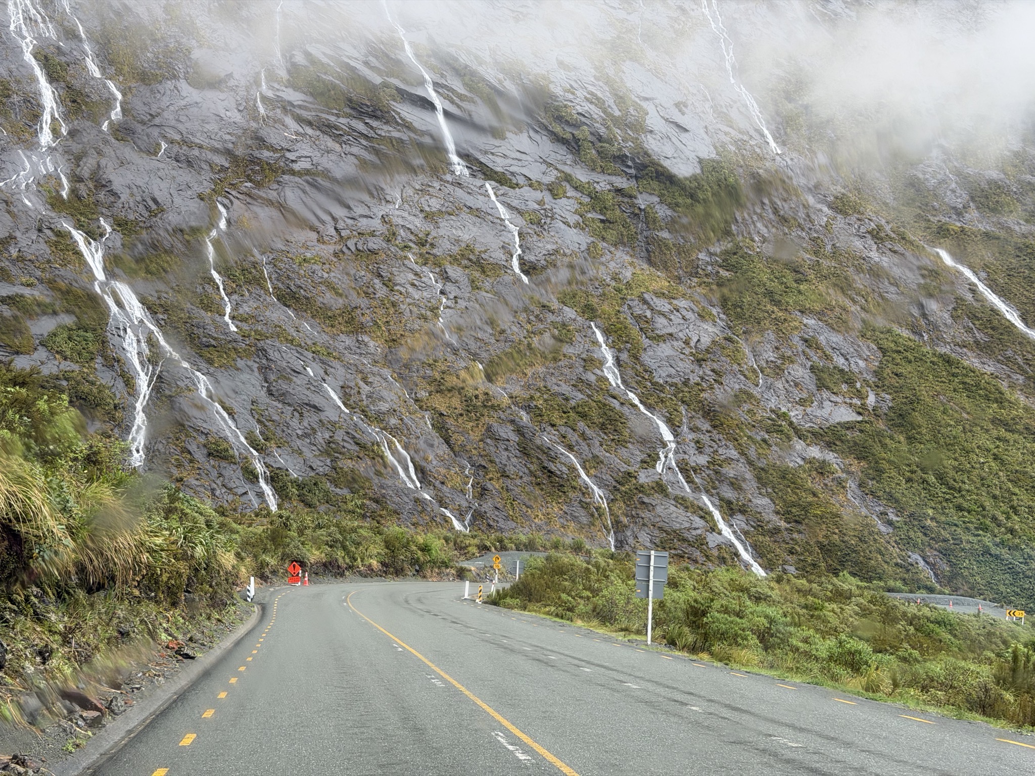 Lots of waterfalls