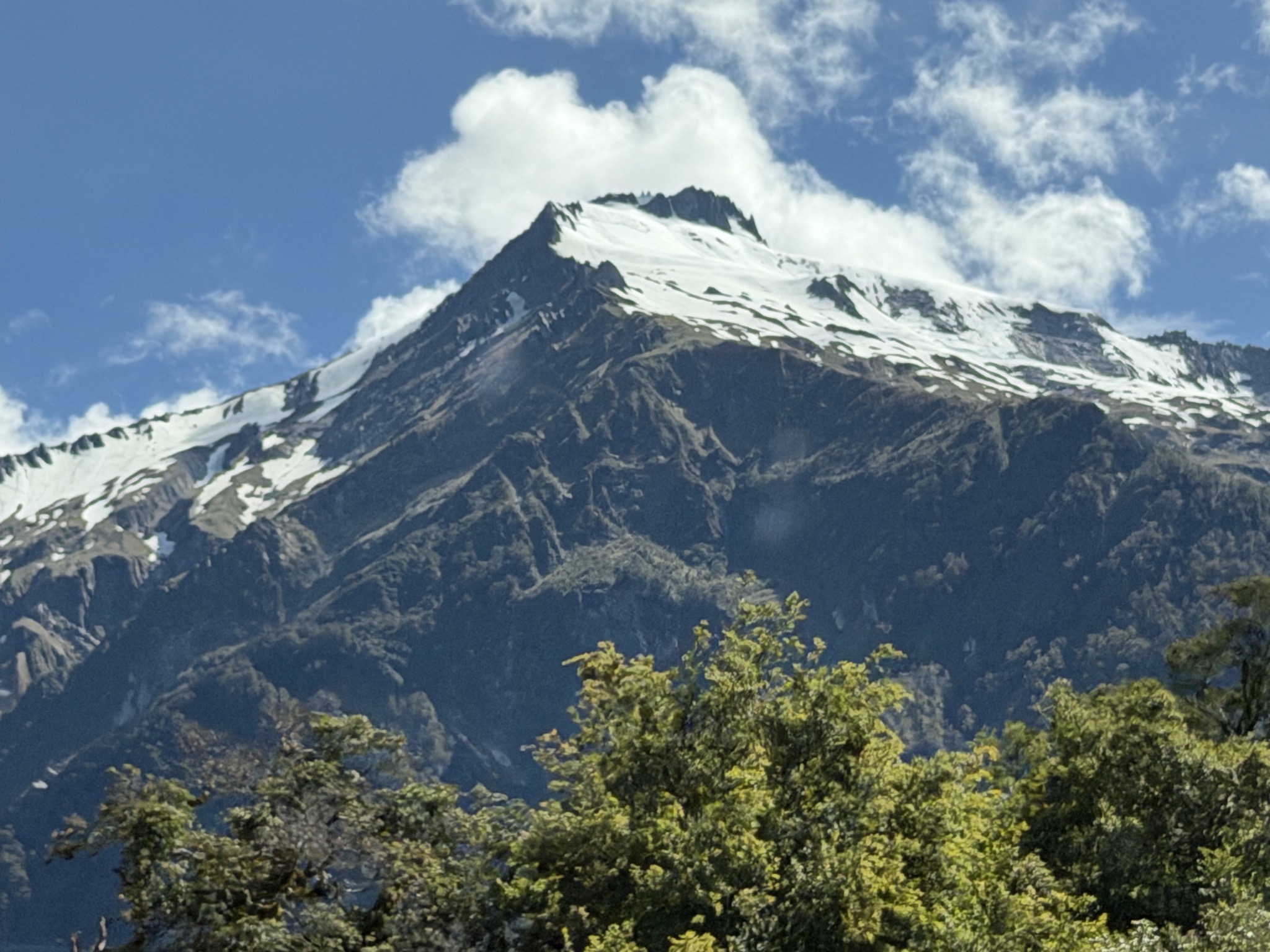 Snowy mountain