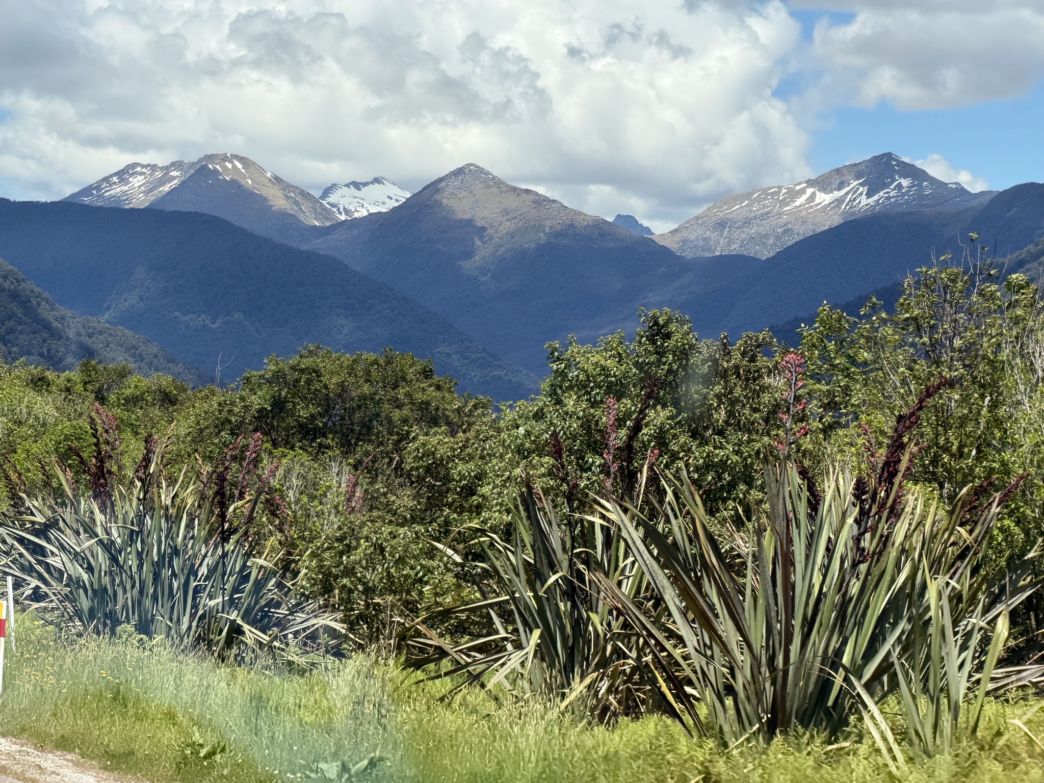 Snowy mountains