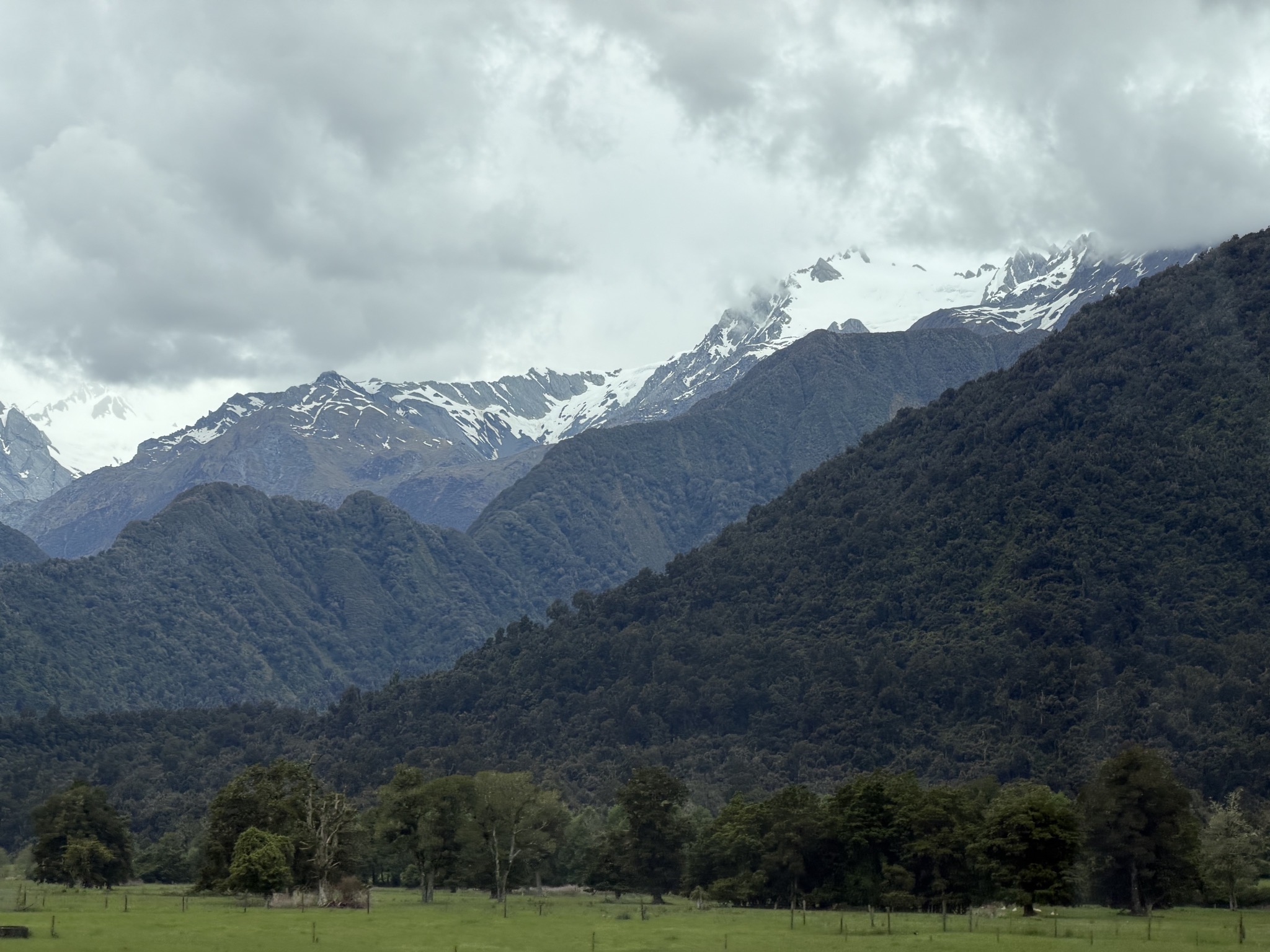 Snowy mountains