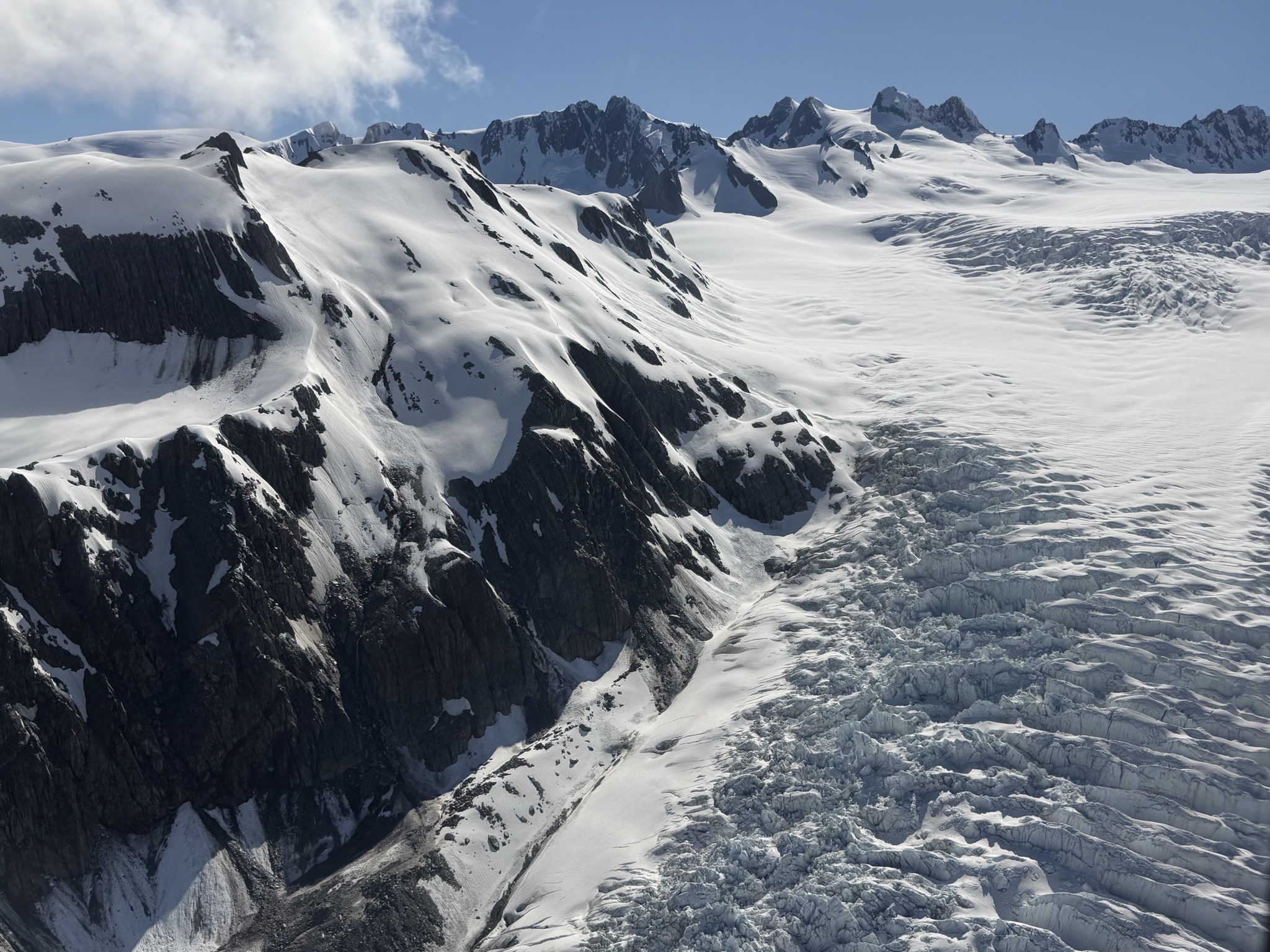 Snowy mountains