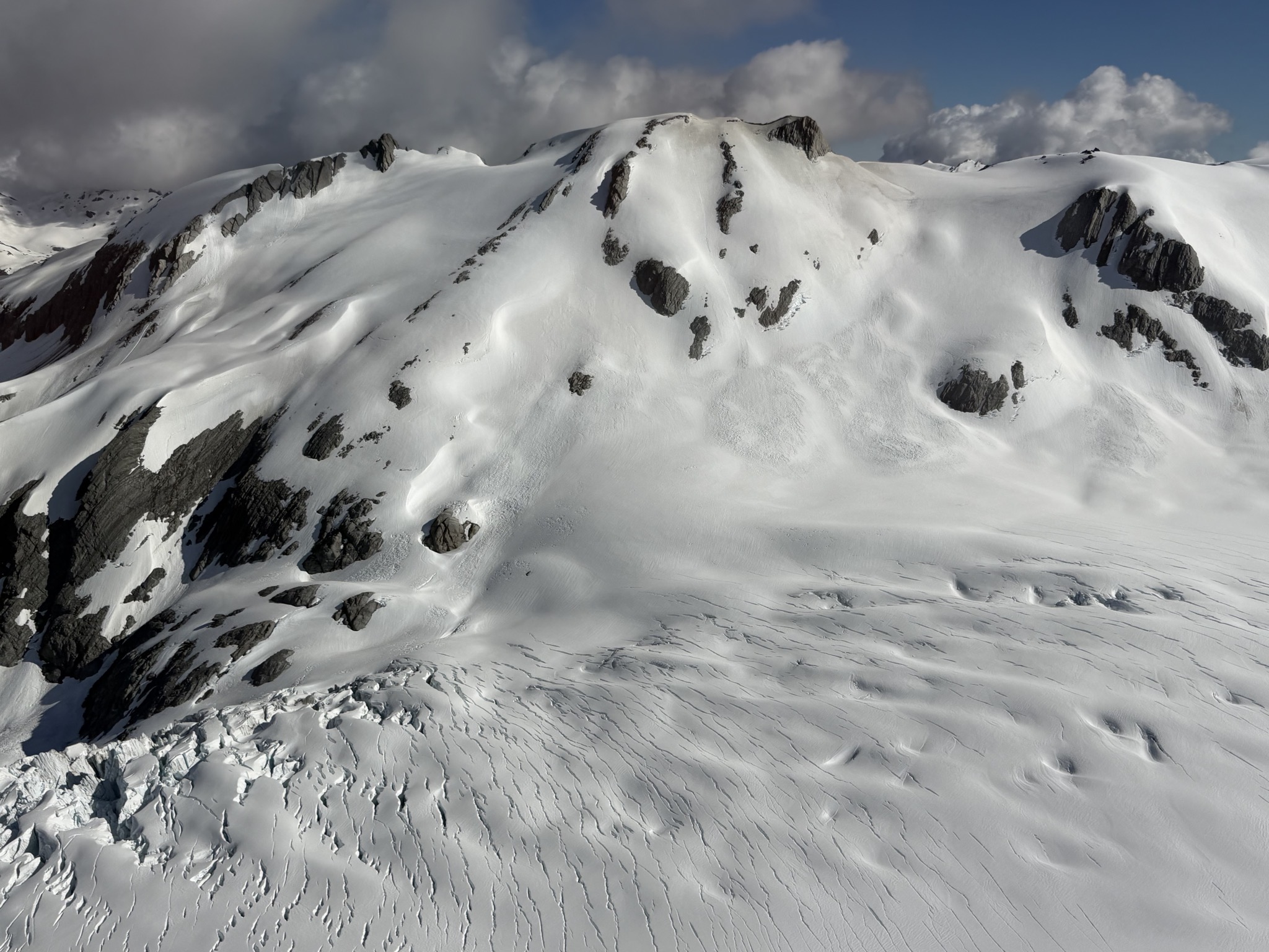 Snowy mountains
