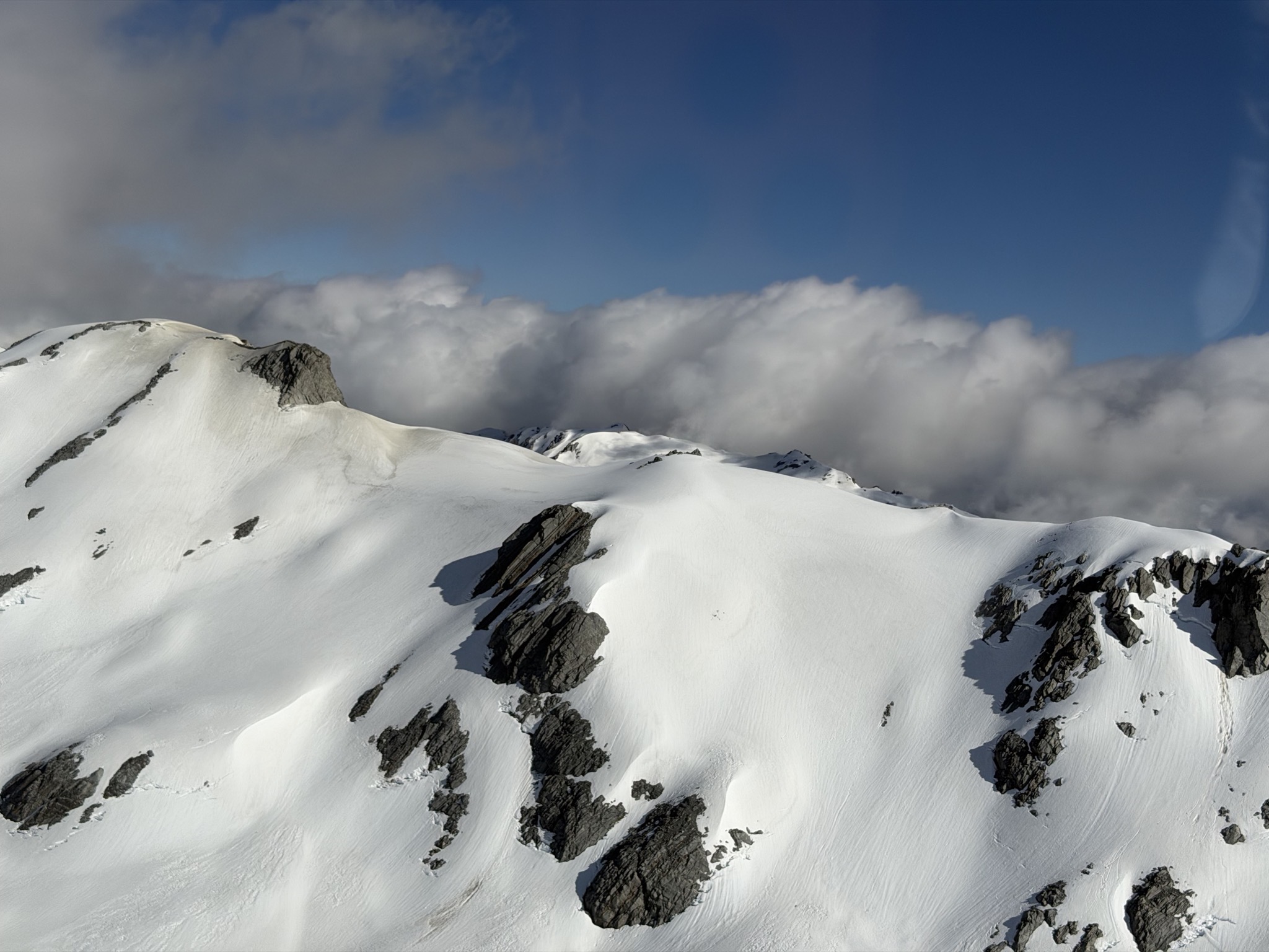 Snowy mountains